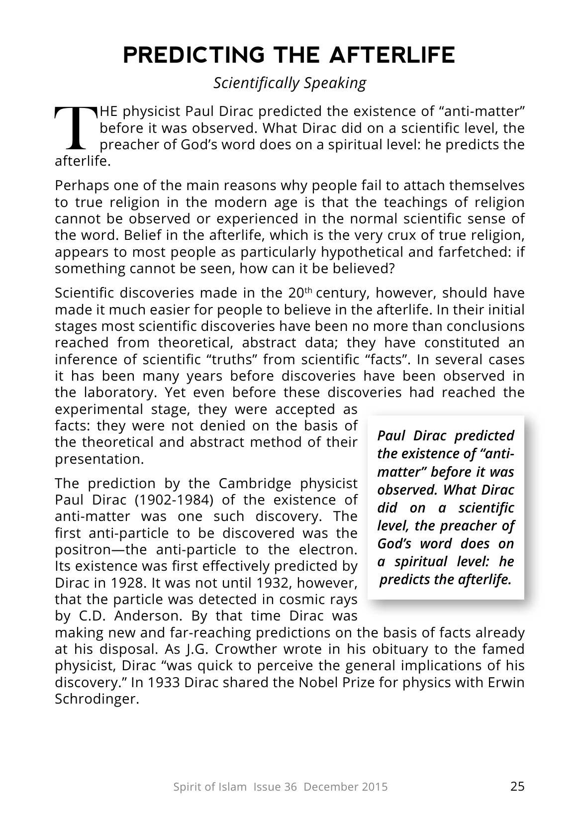 The printed page