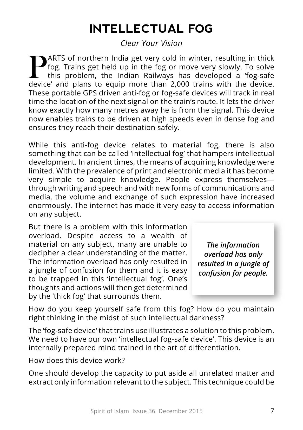 The printed page