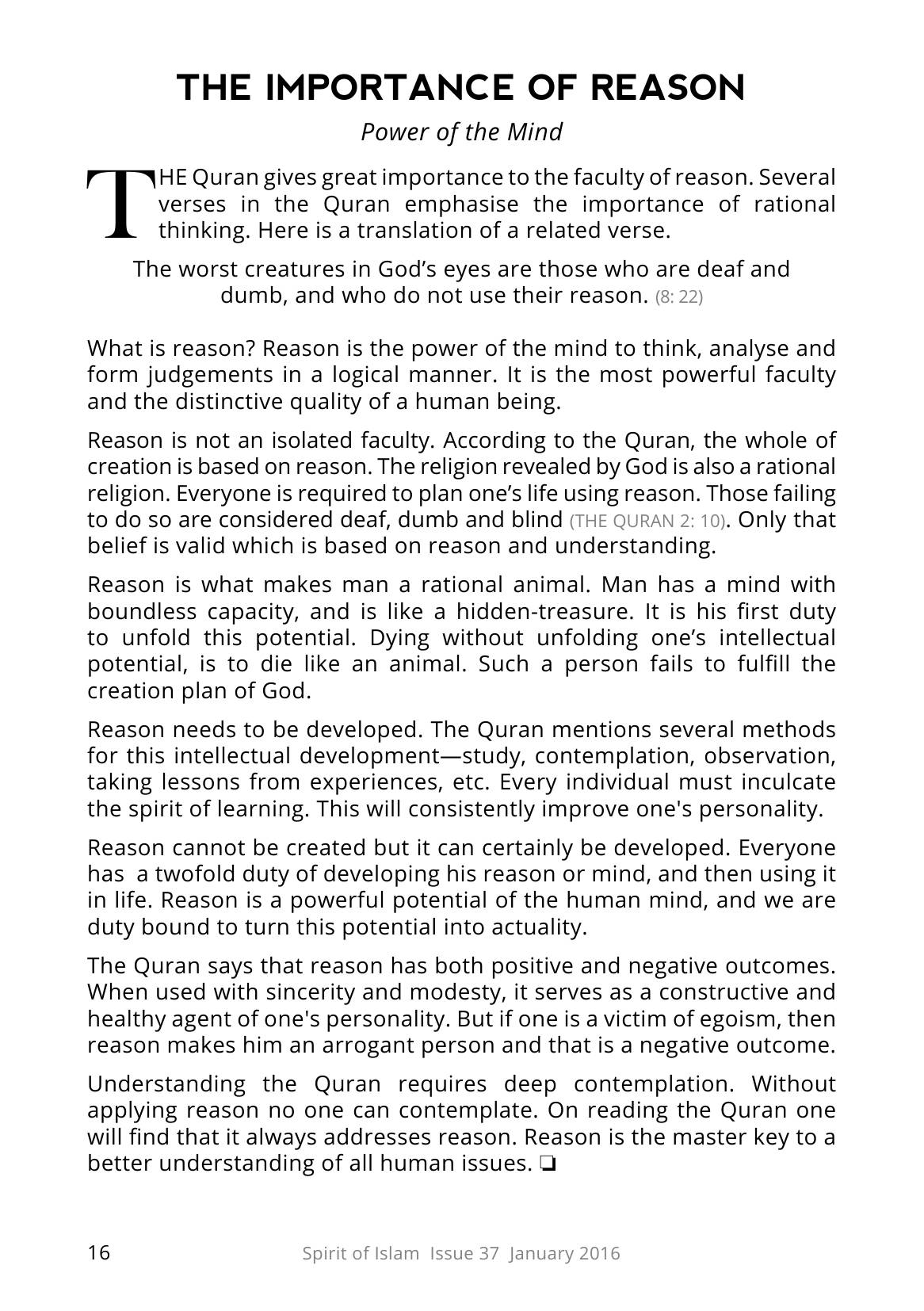 The printed page