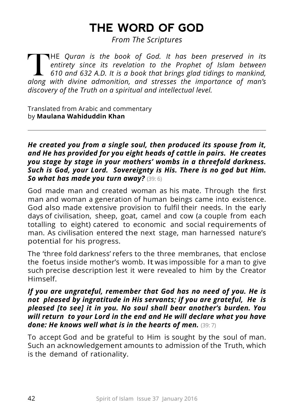 The printed page