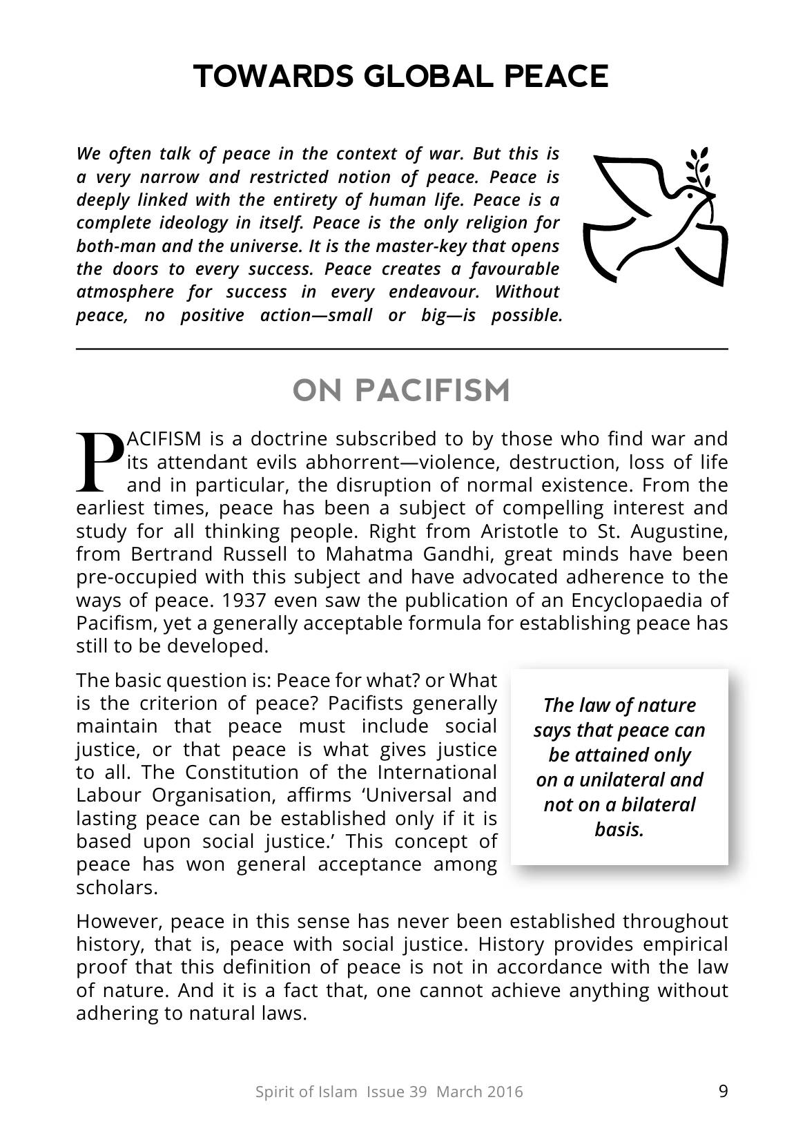 The printed page