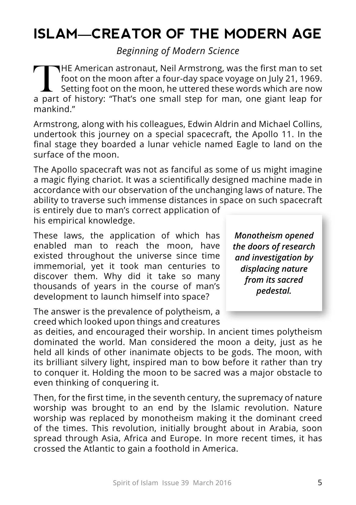 The printed page