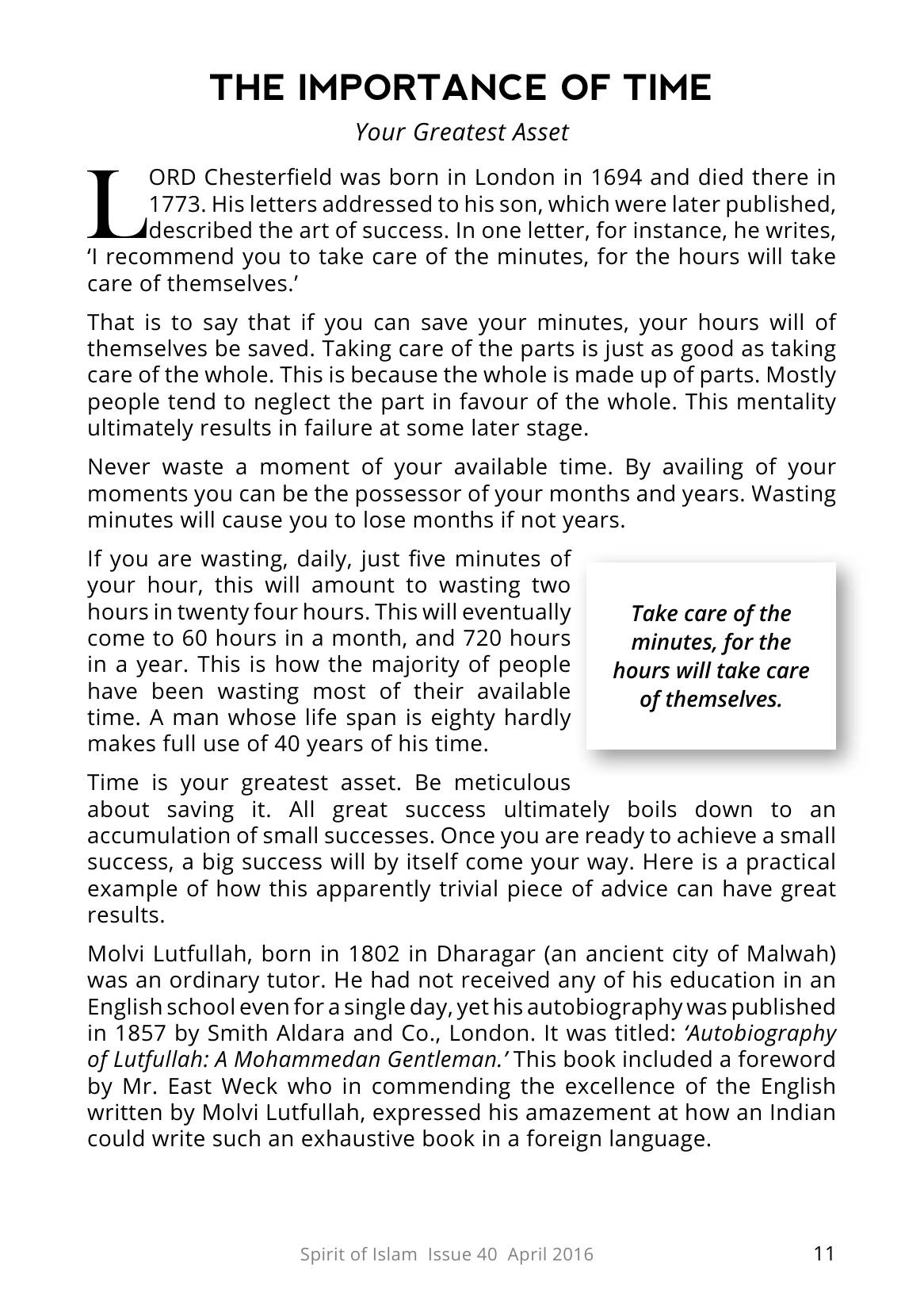 The printed page