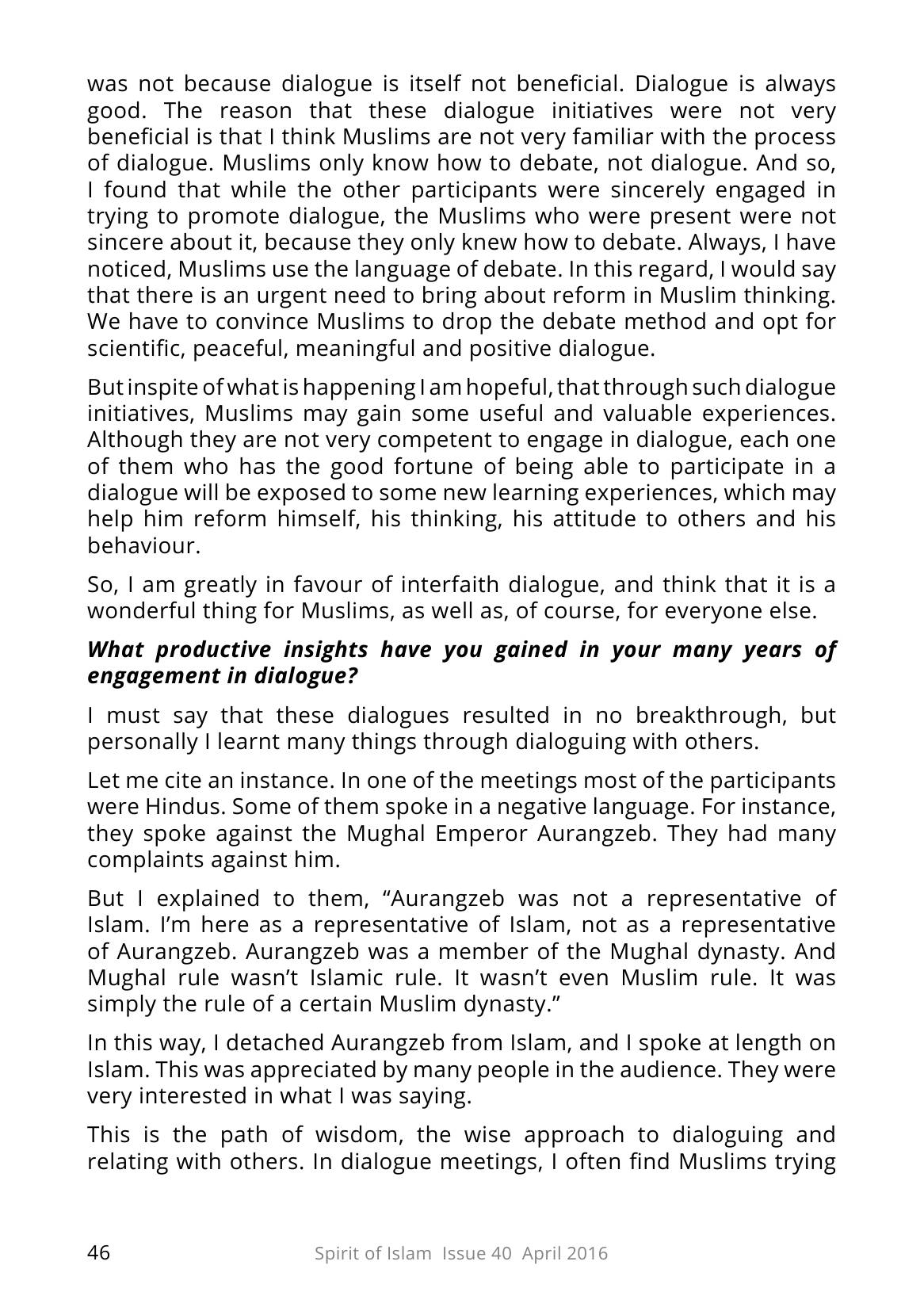 The printed page