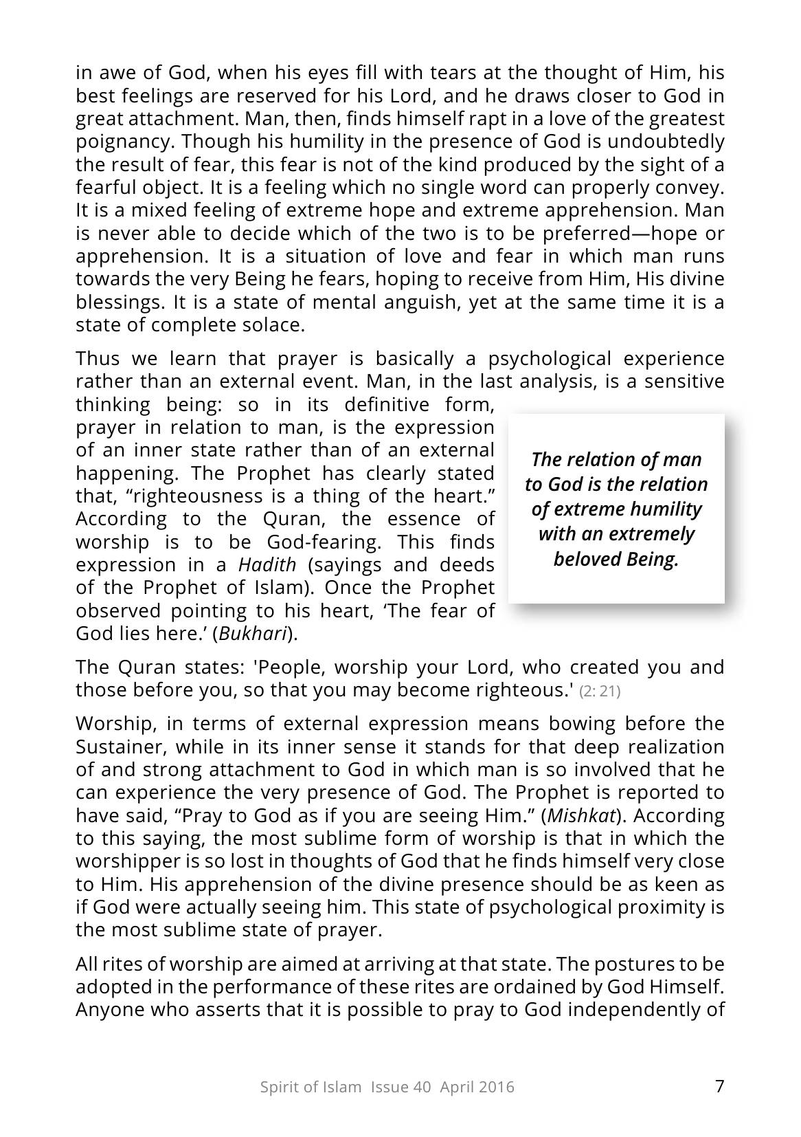The printed page