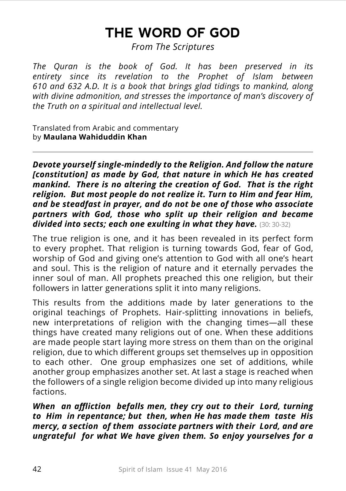 The printed page