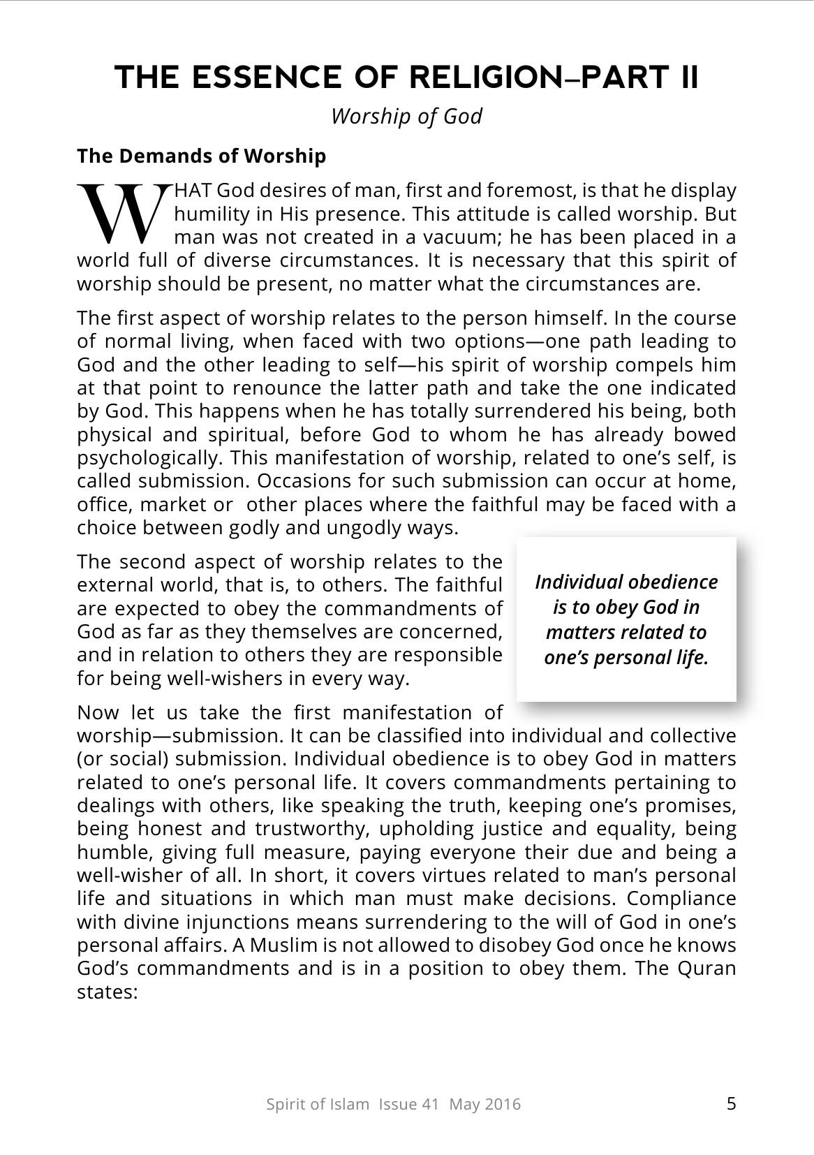 The printed page