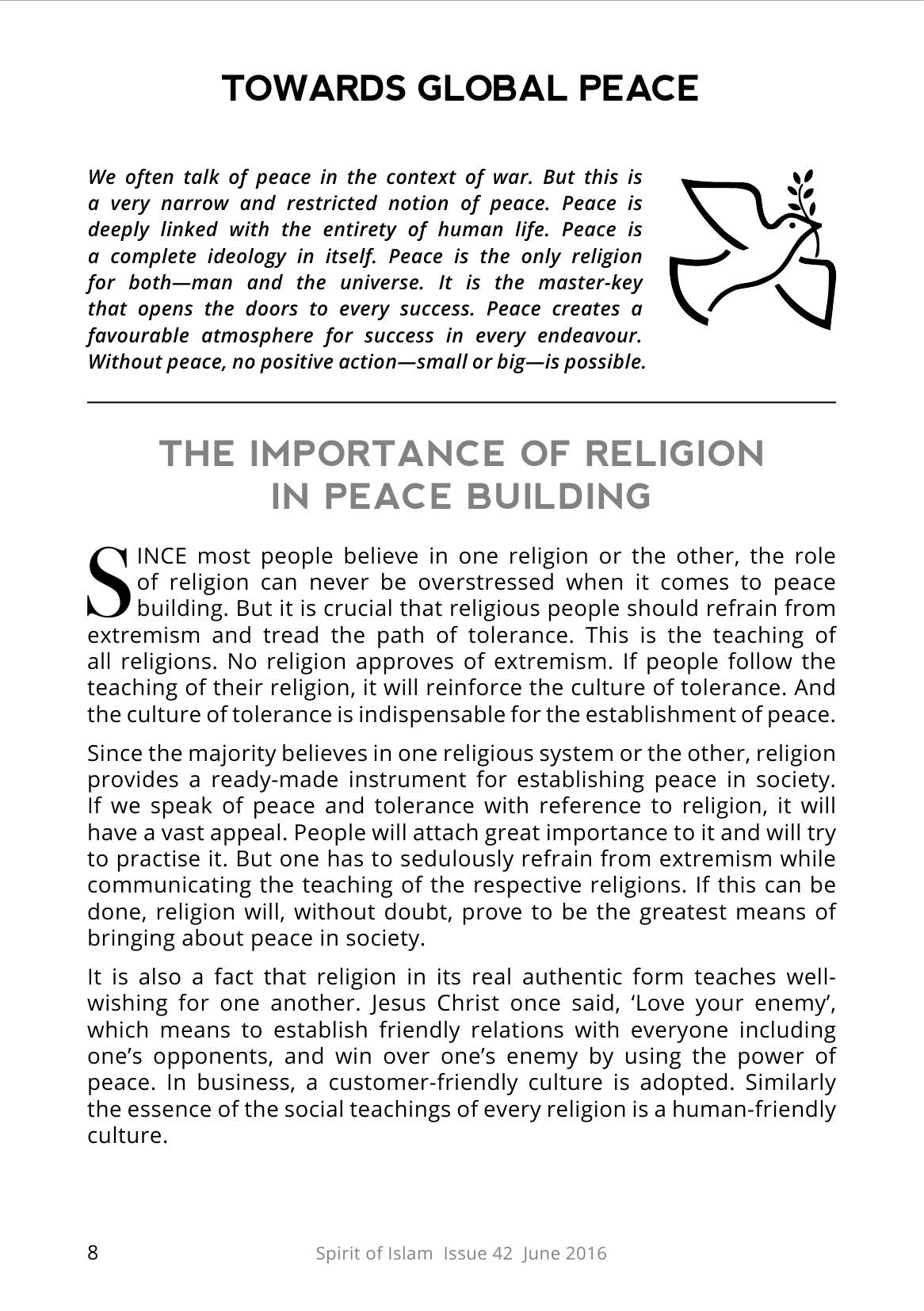 The printed page