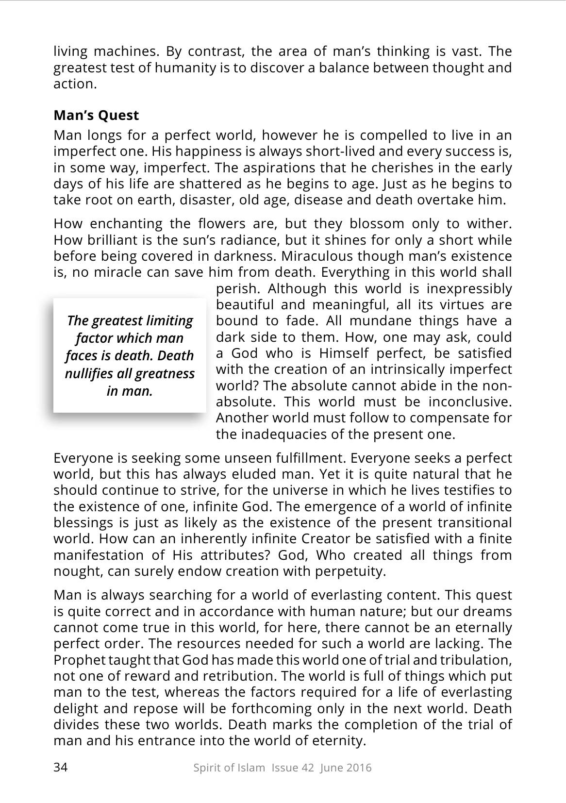 The printed page