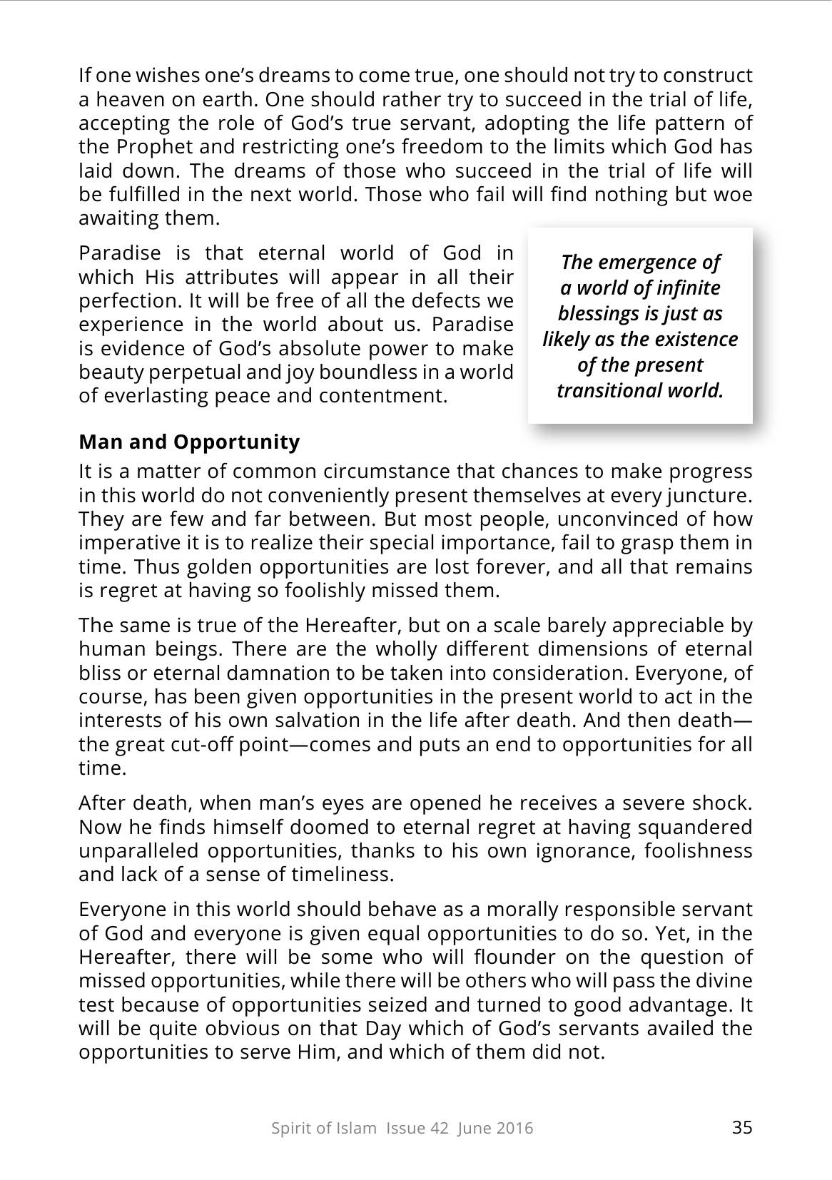 The printed page