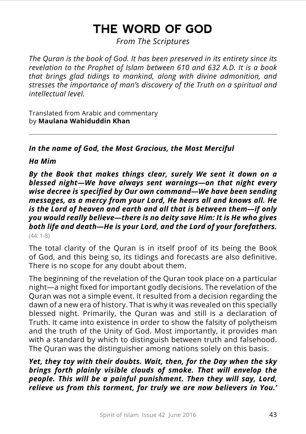 The printed page