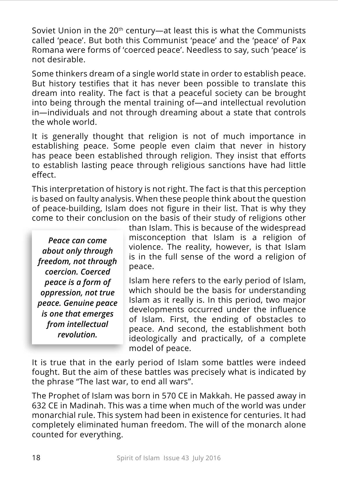 The printed page