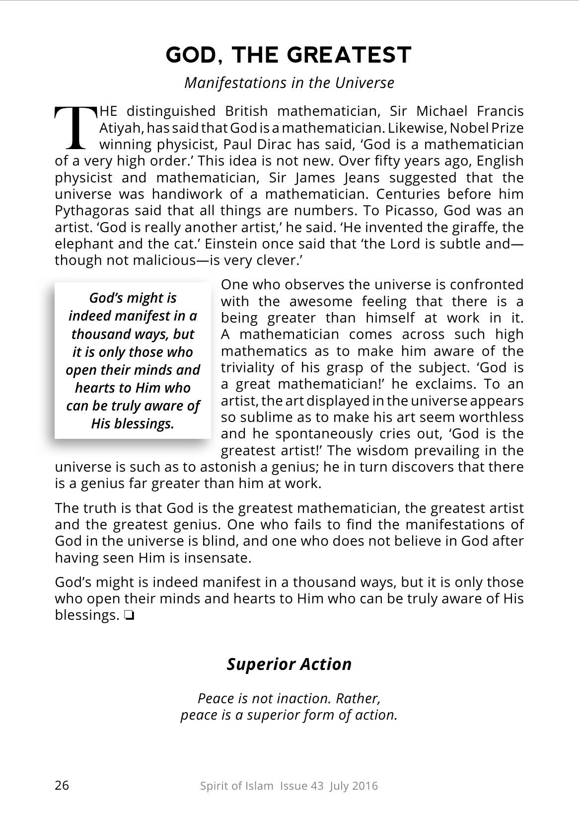 The printed page