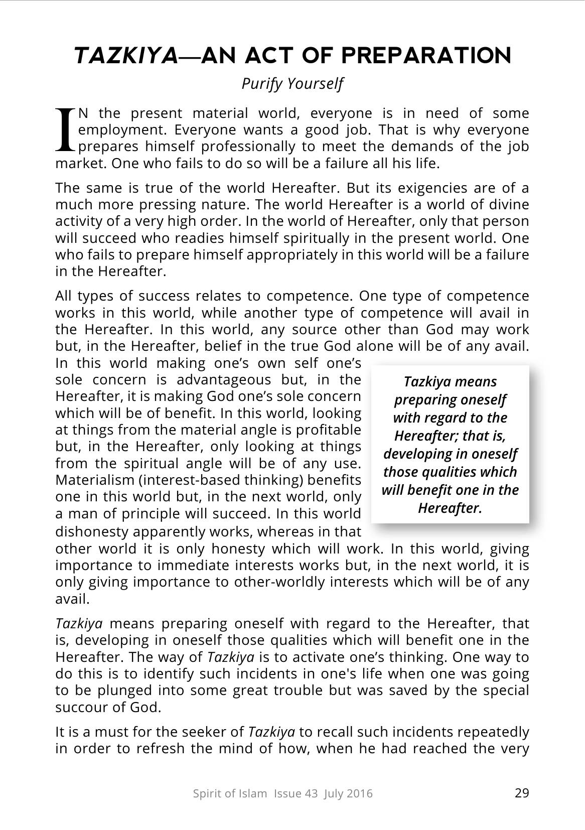 The printed page