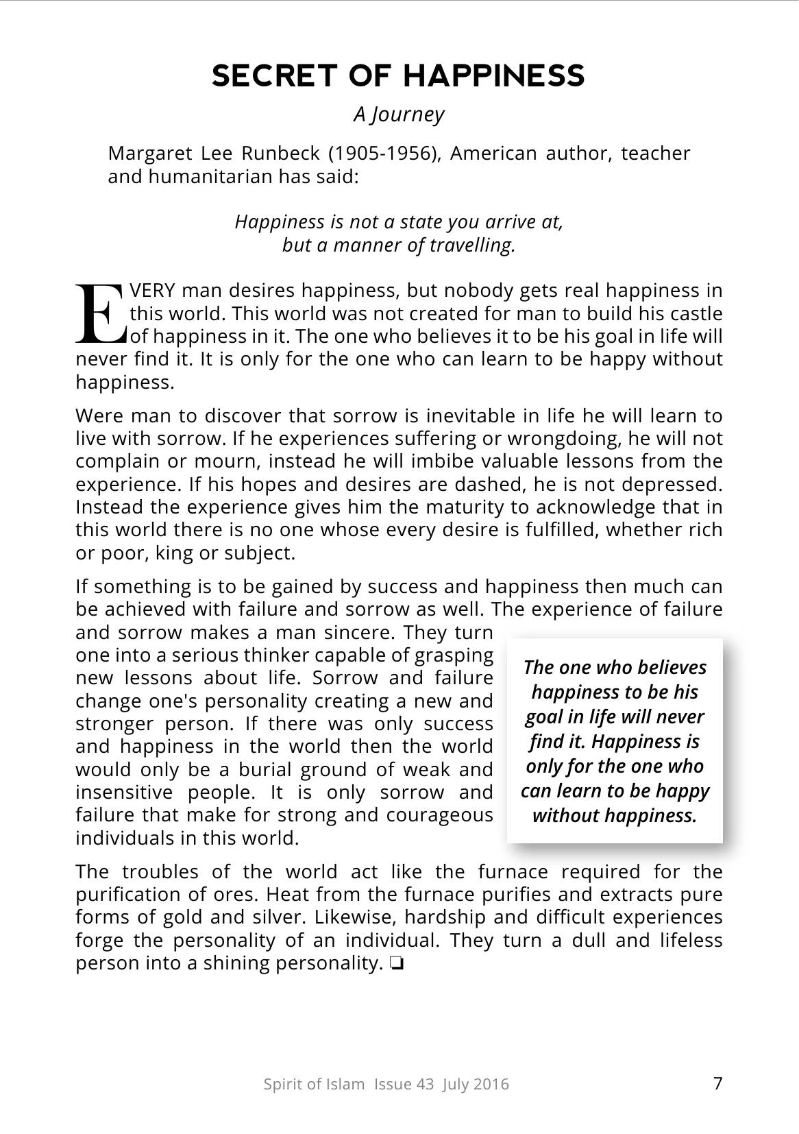 The printed page