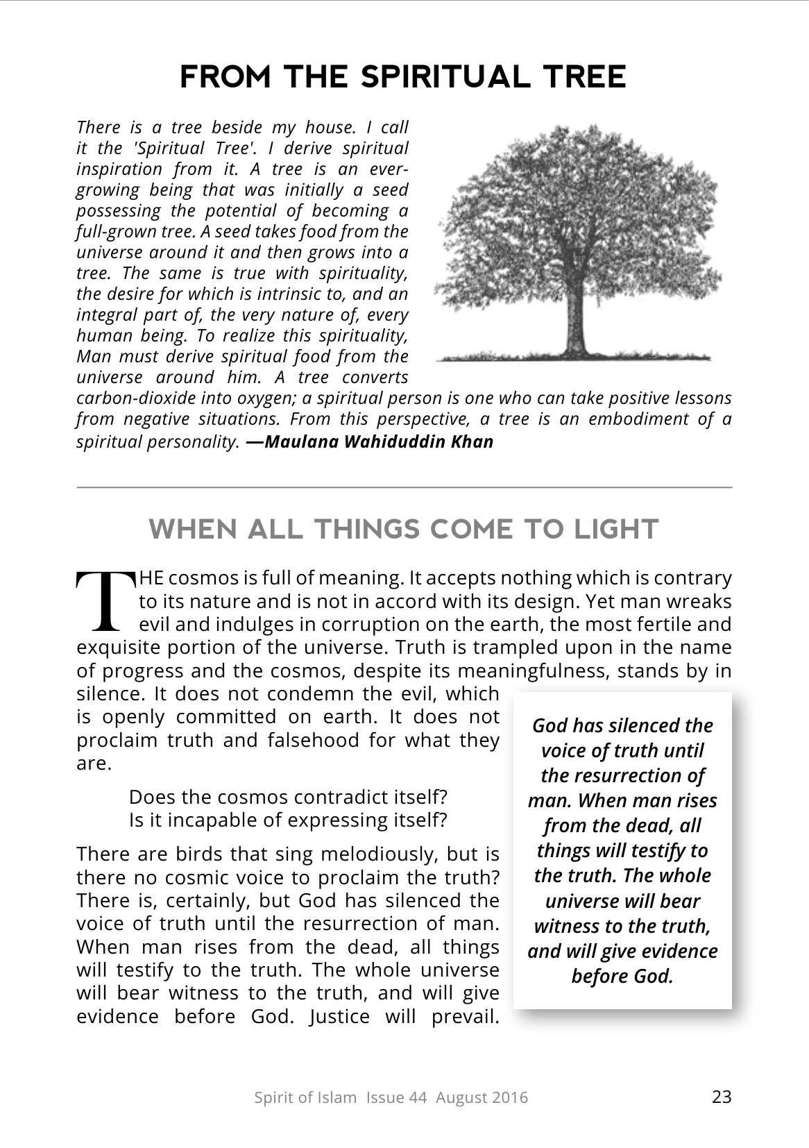 The printed page