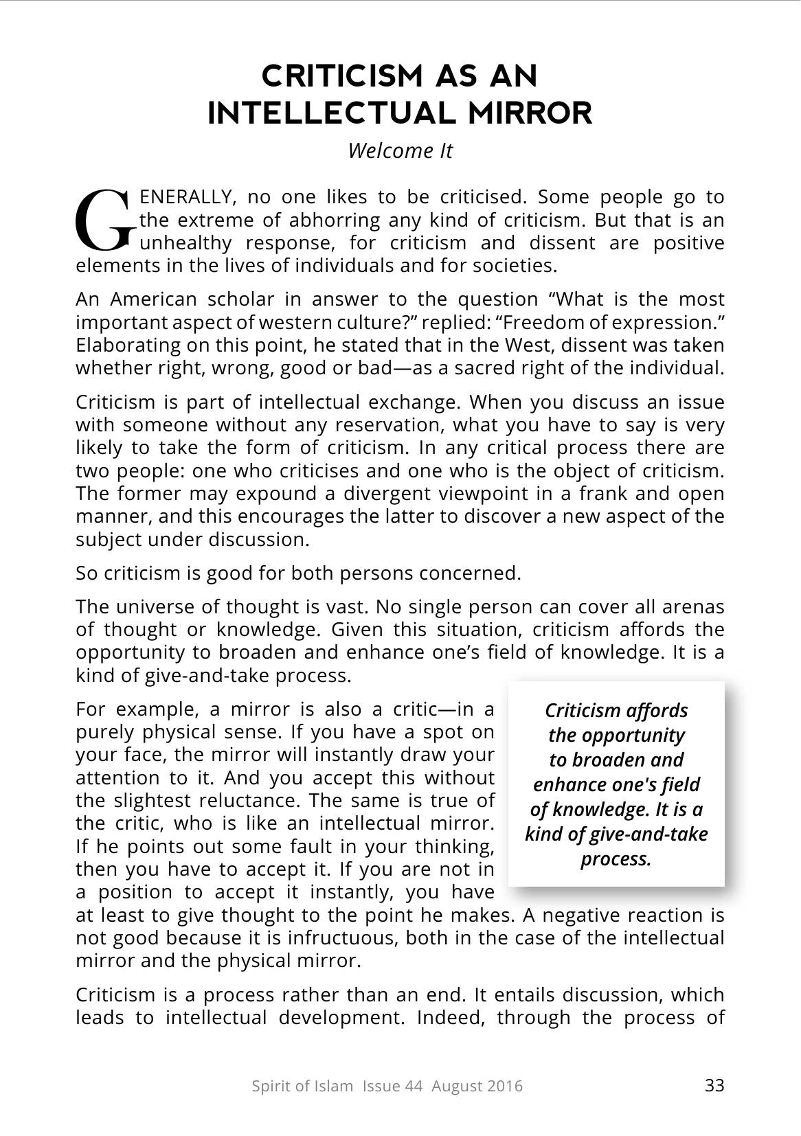 The printed page