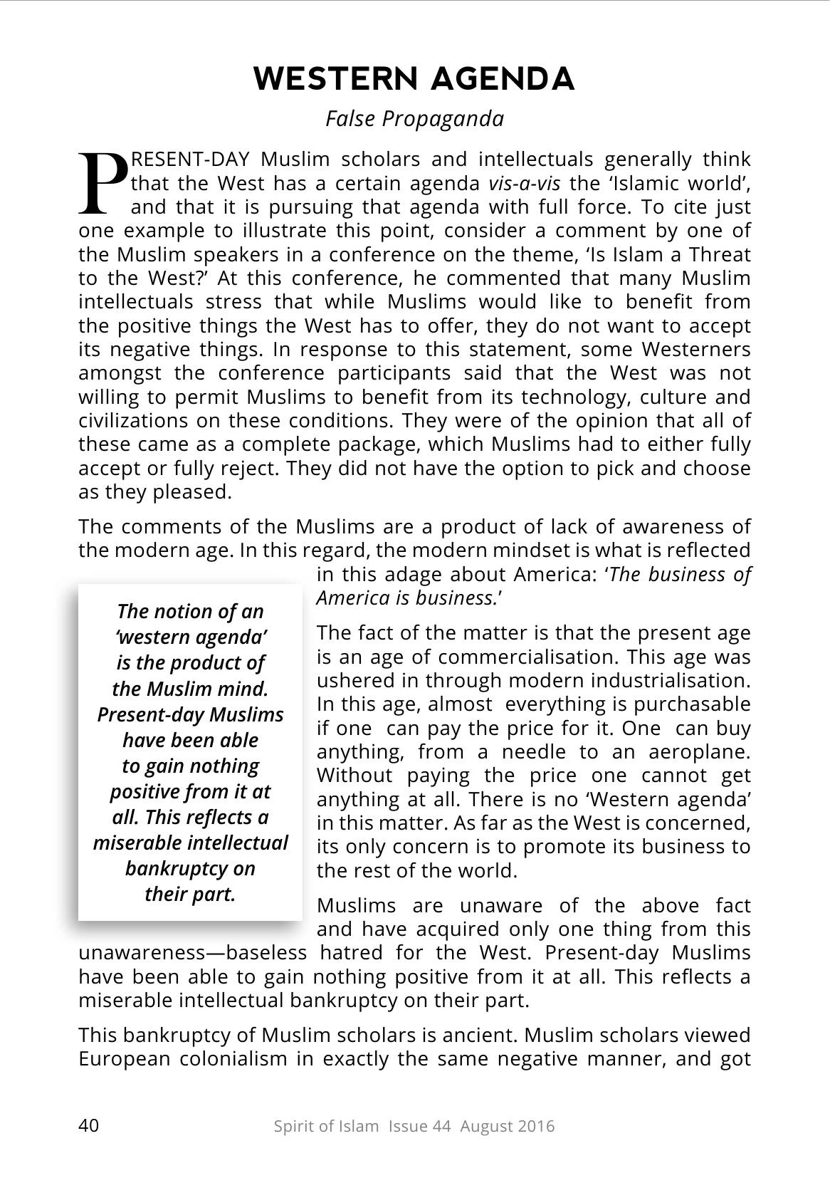 The printed page