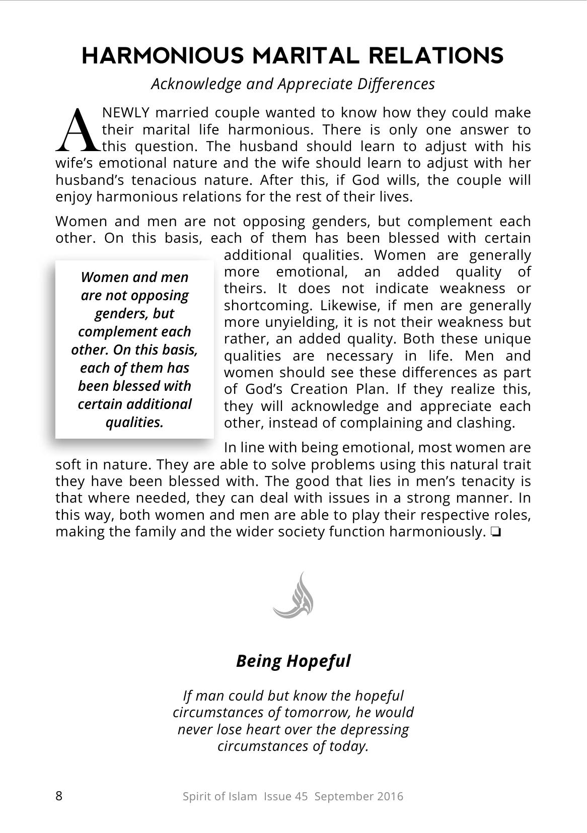 The printed page
