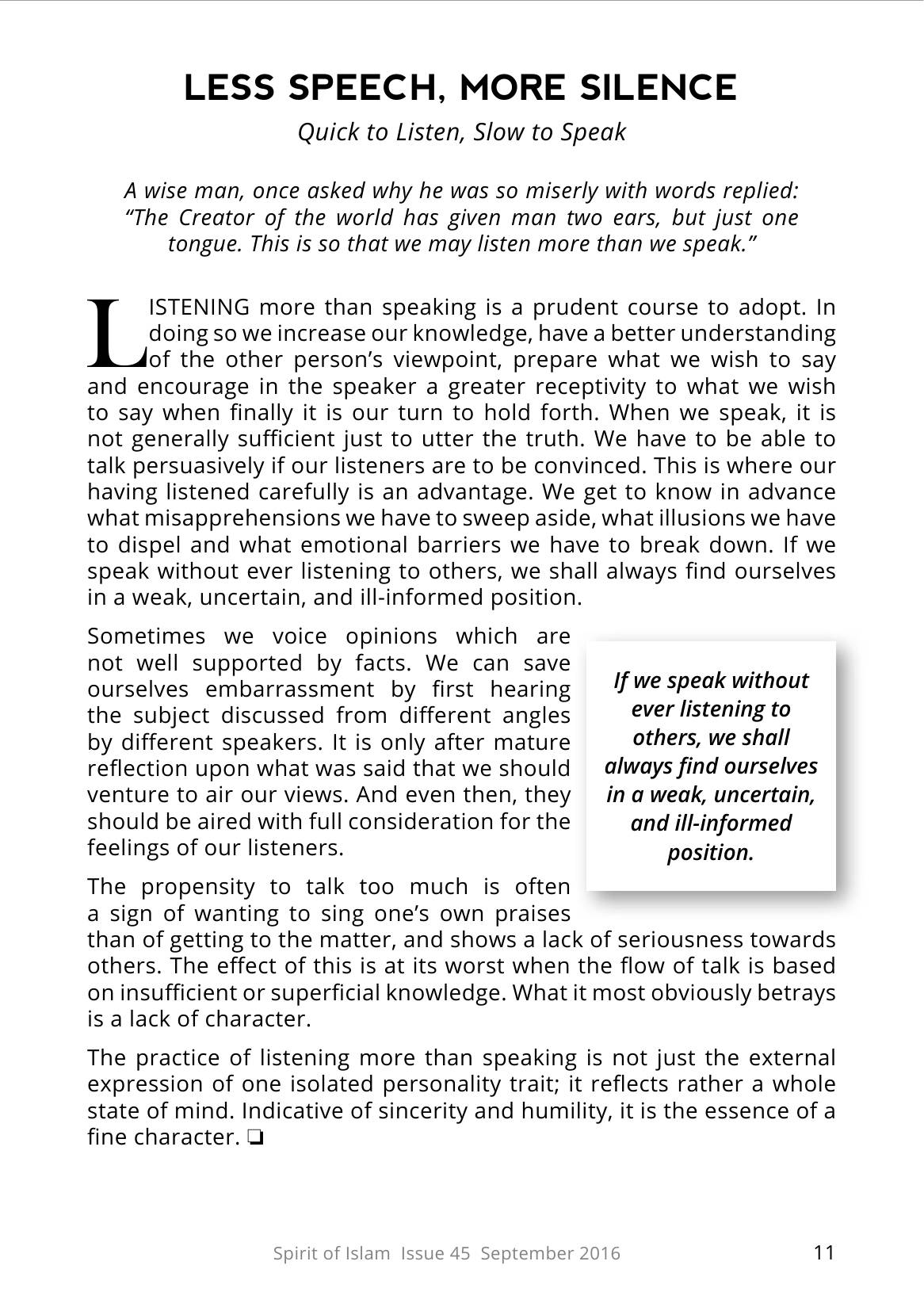The printed page