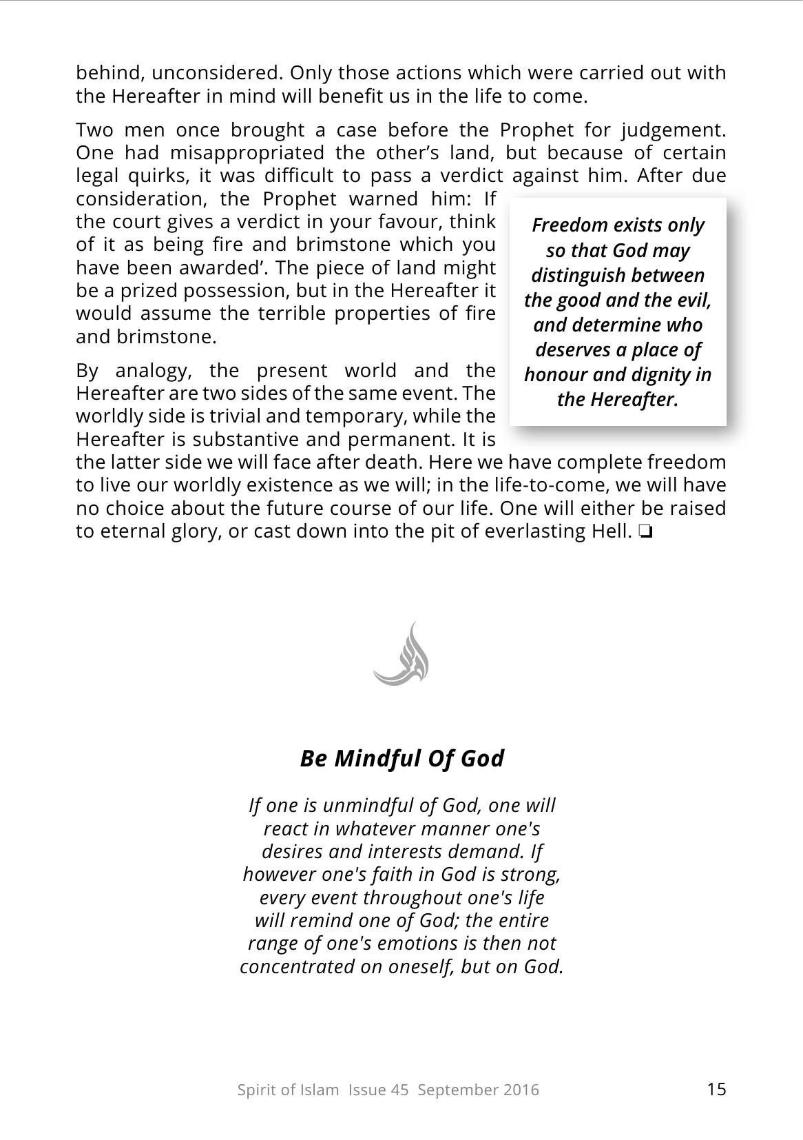 The printed page