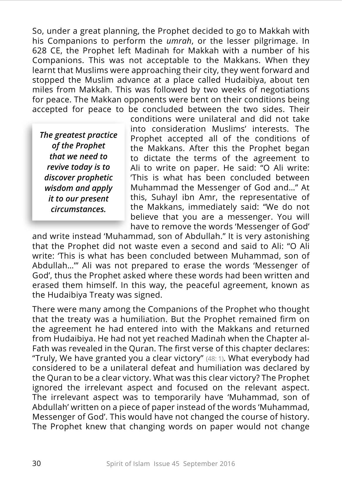The printed page
