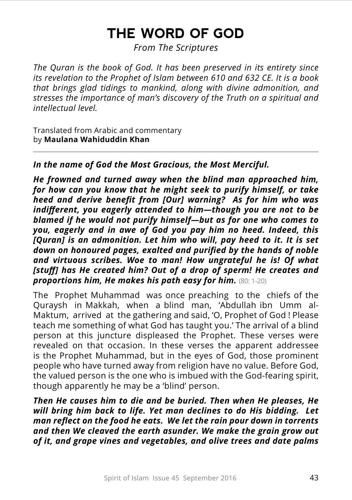 The printed page