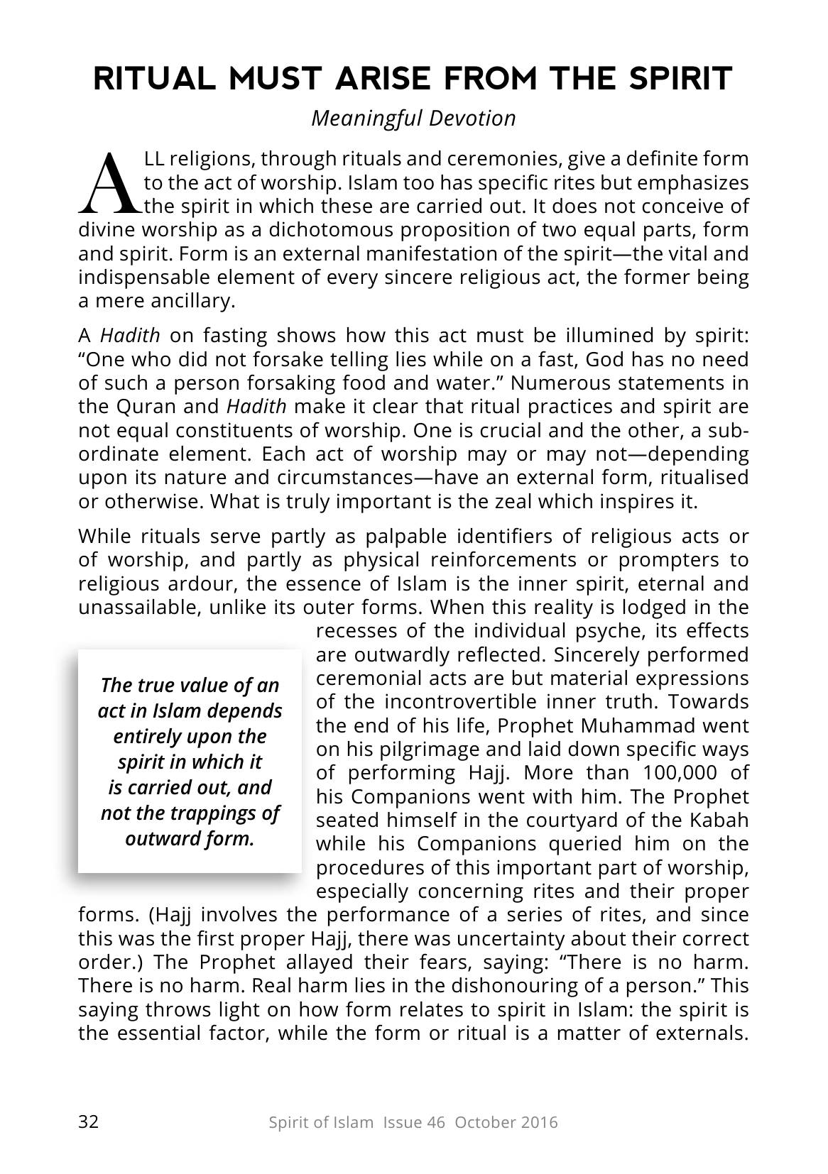 The printed page