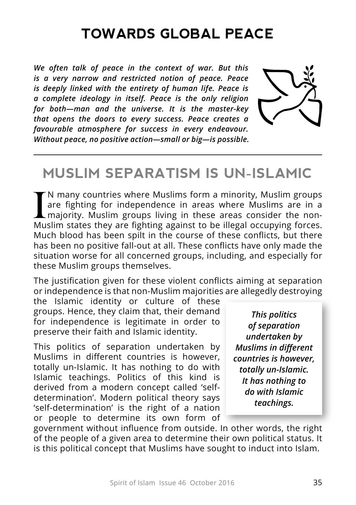 The printed page