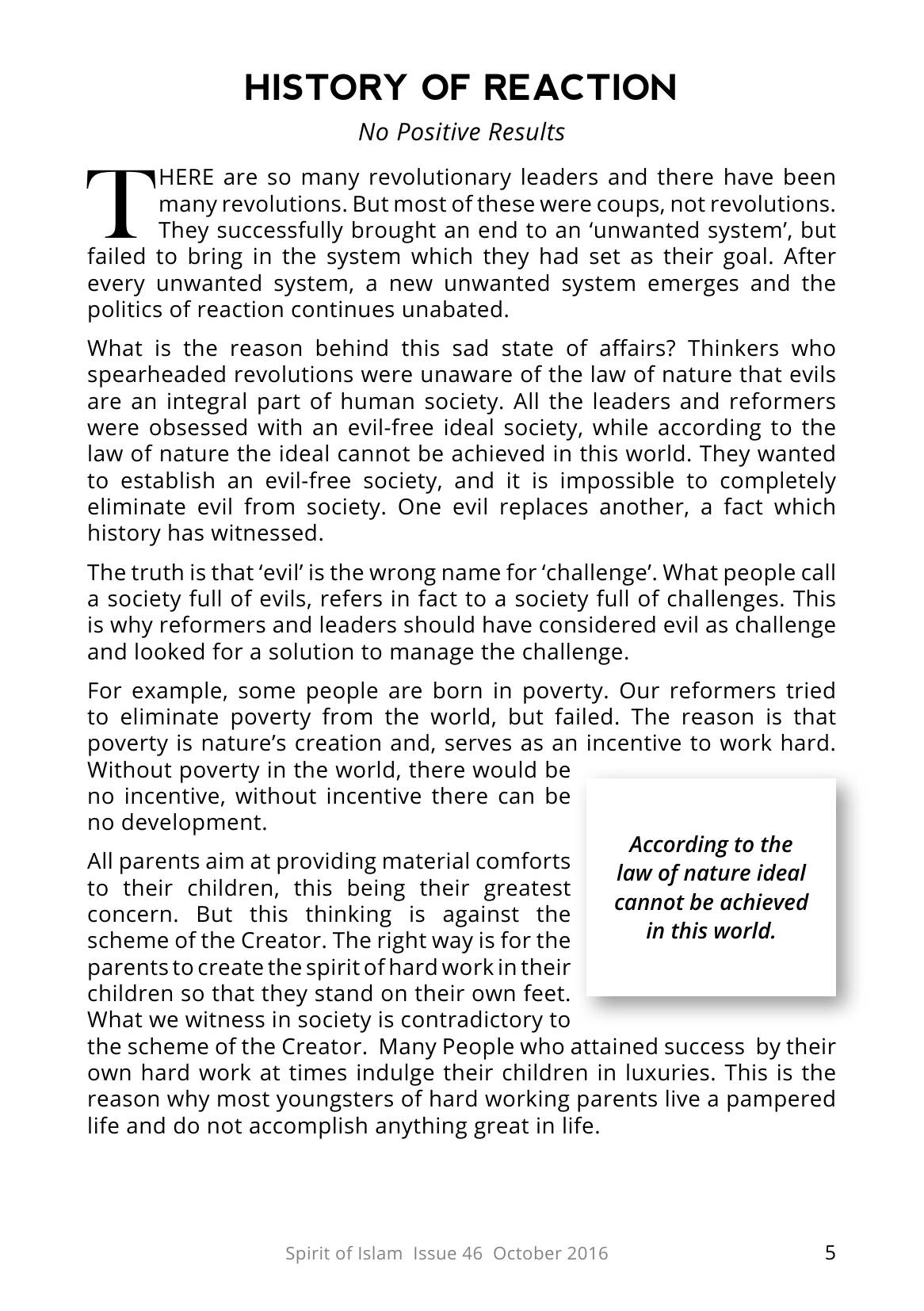 The printed page