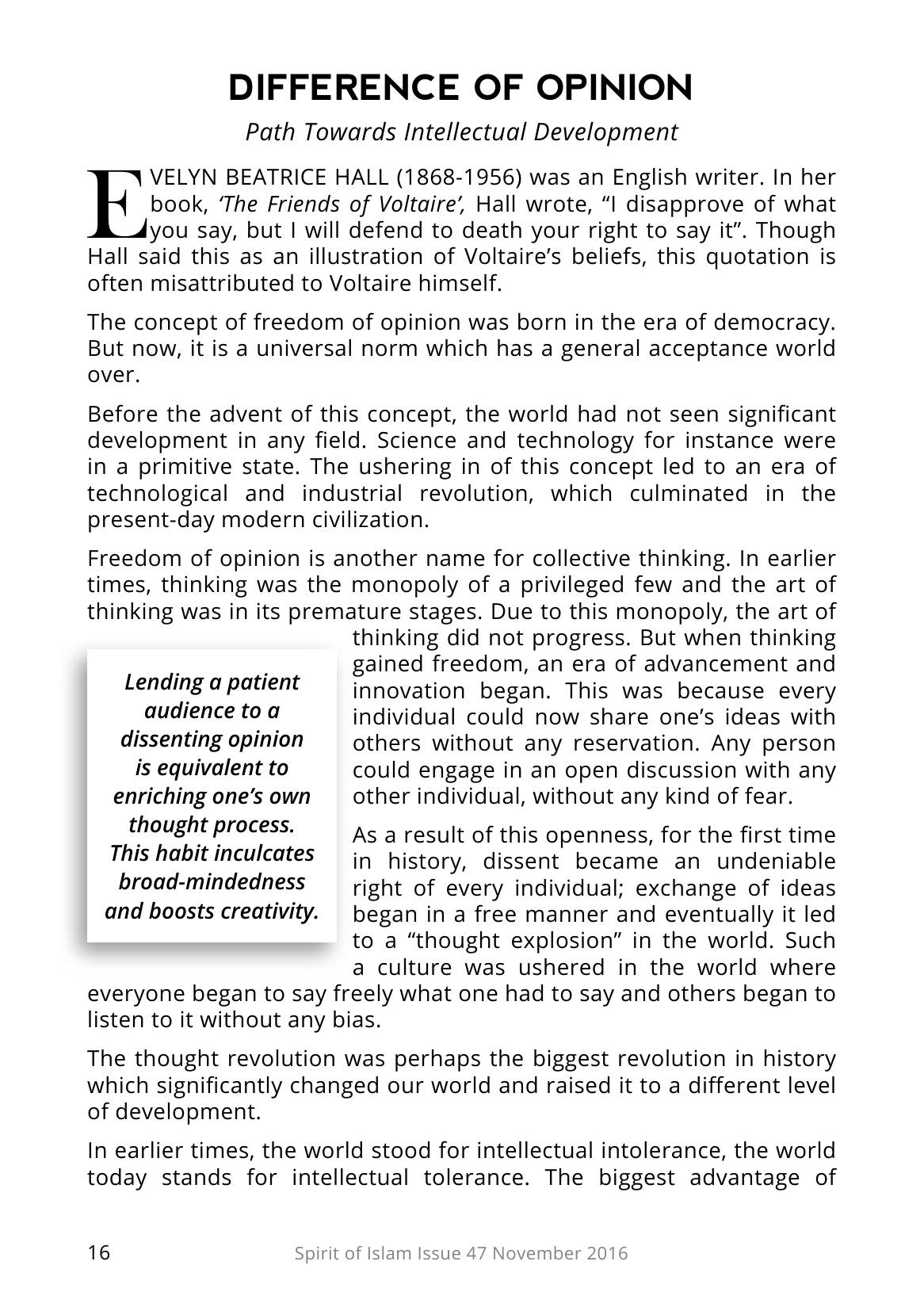 The printed page