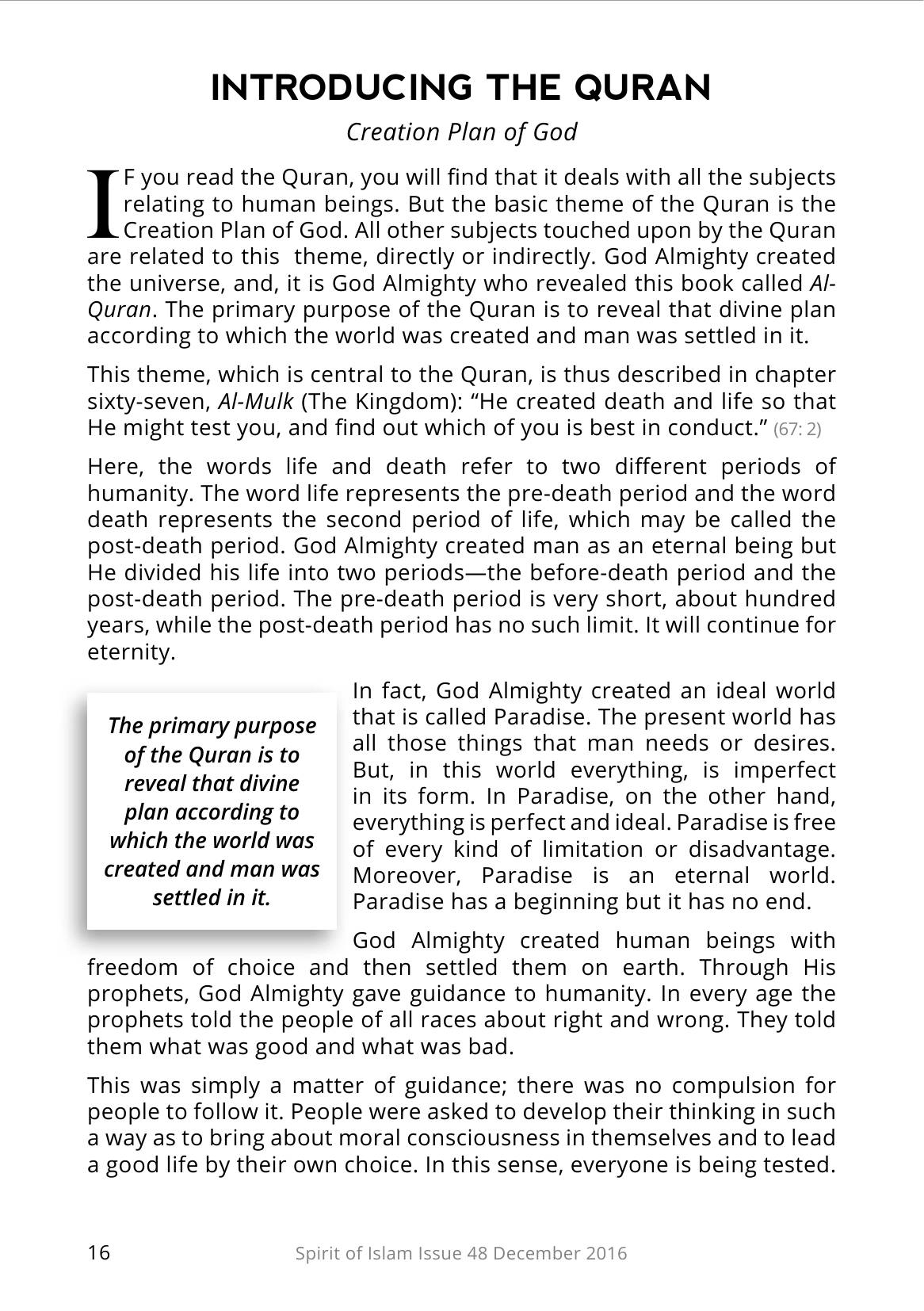 The printed page