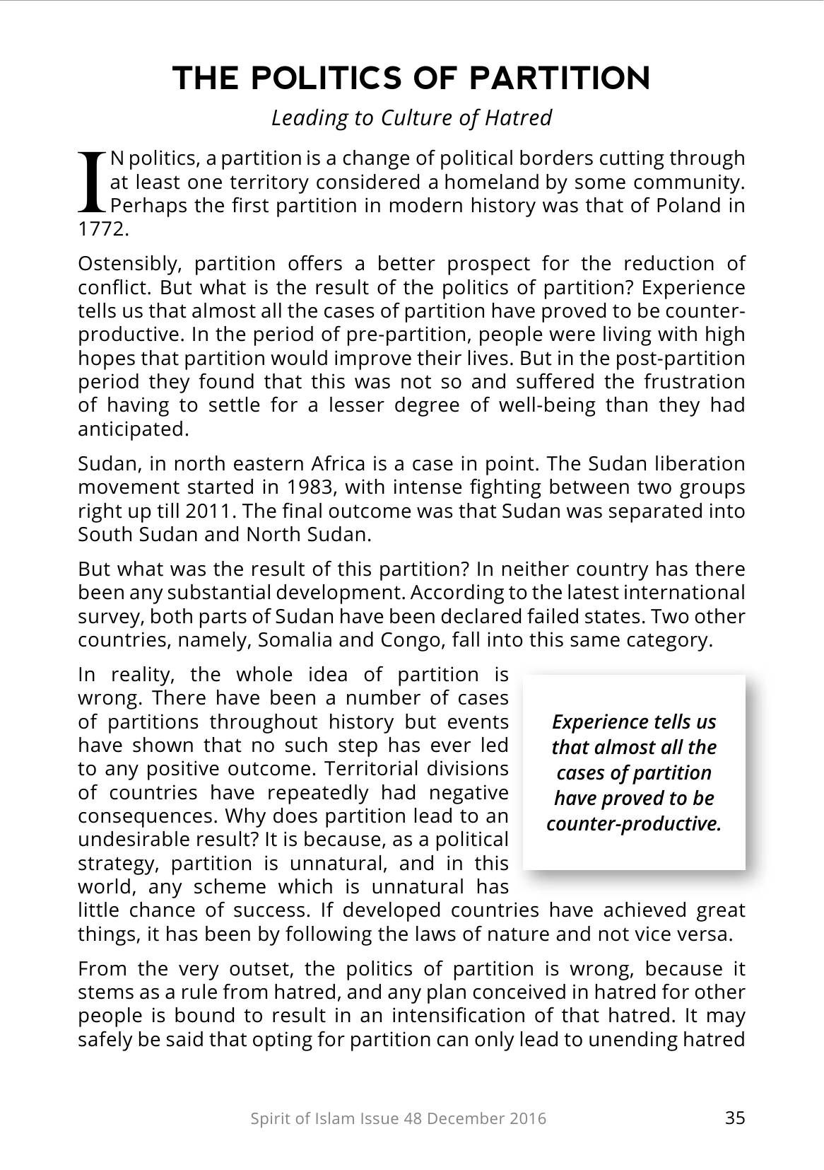 The printed page