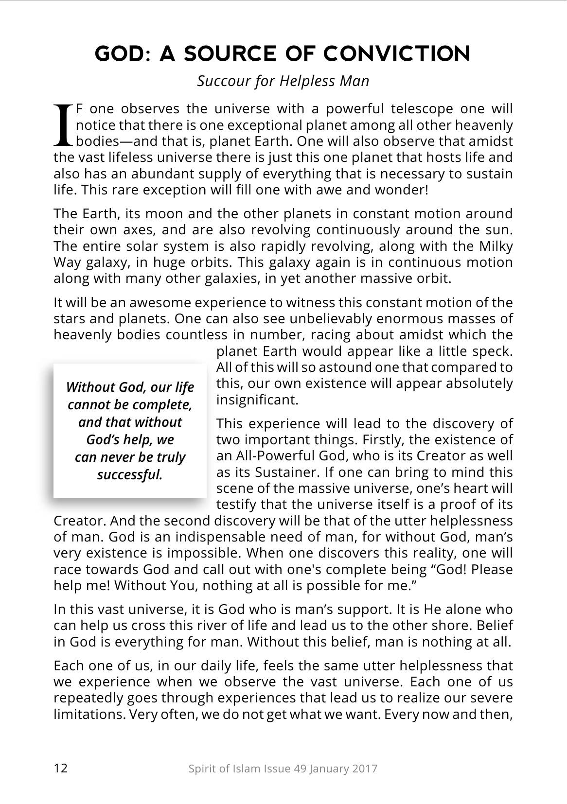 The printed page
