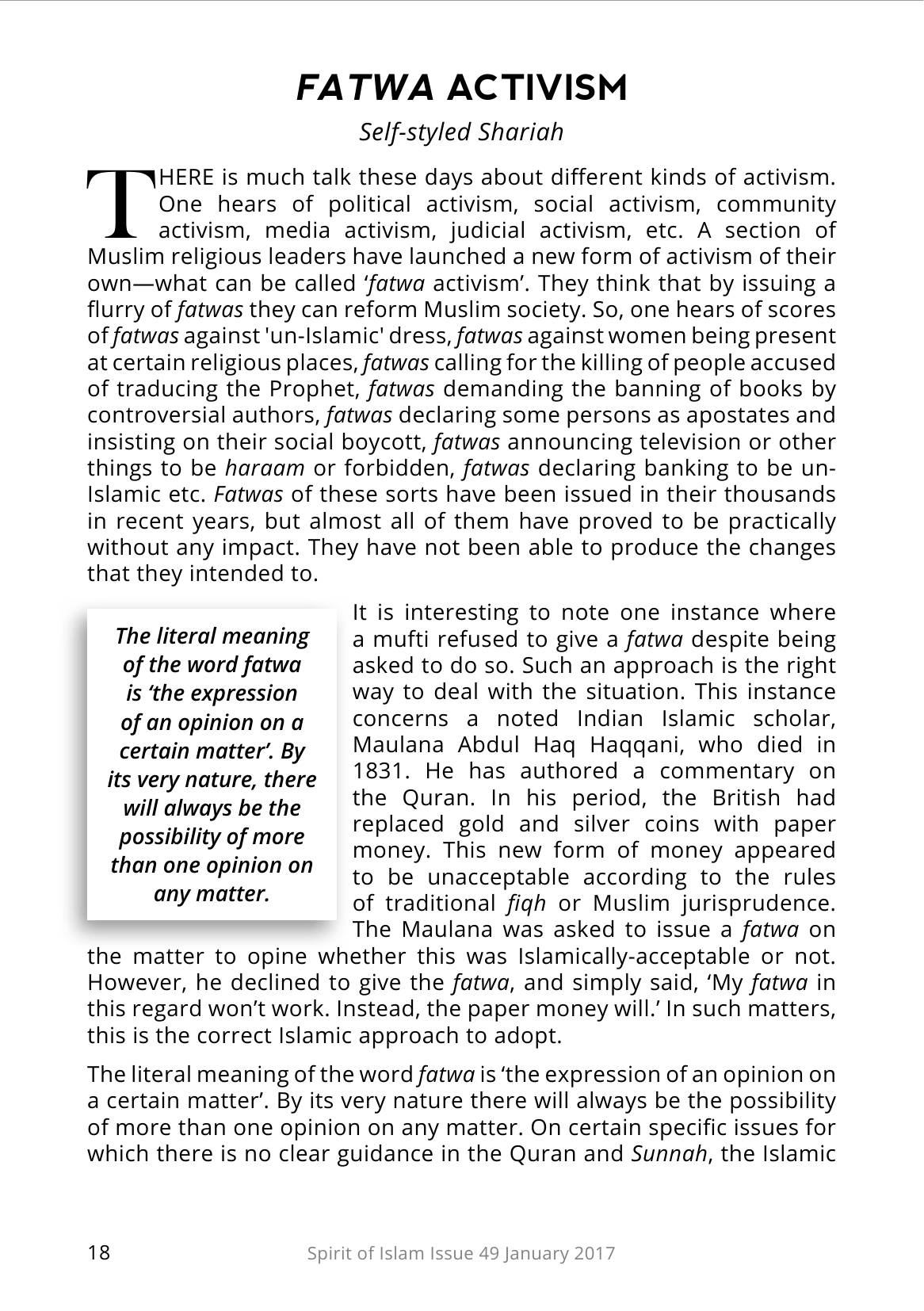 The printed page