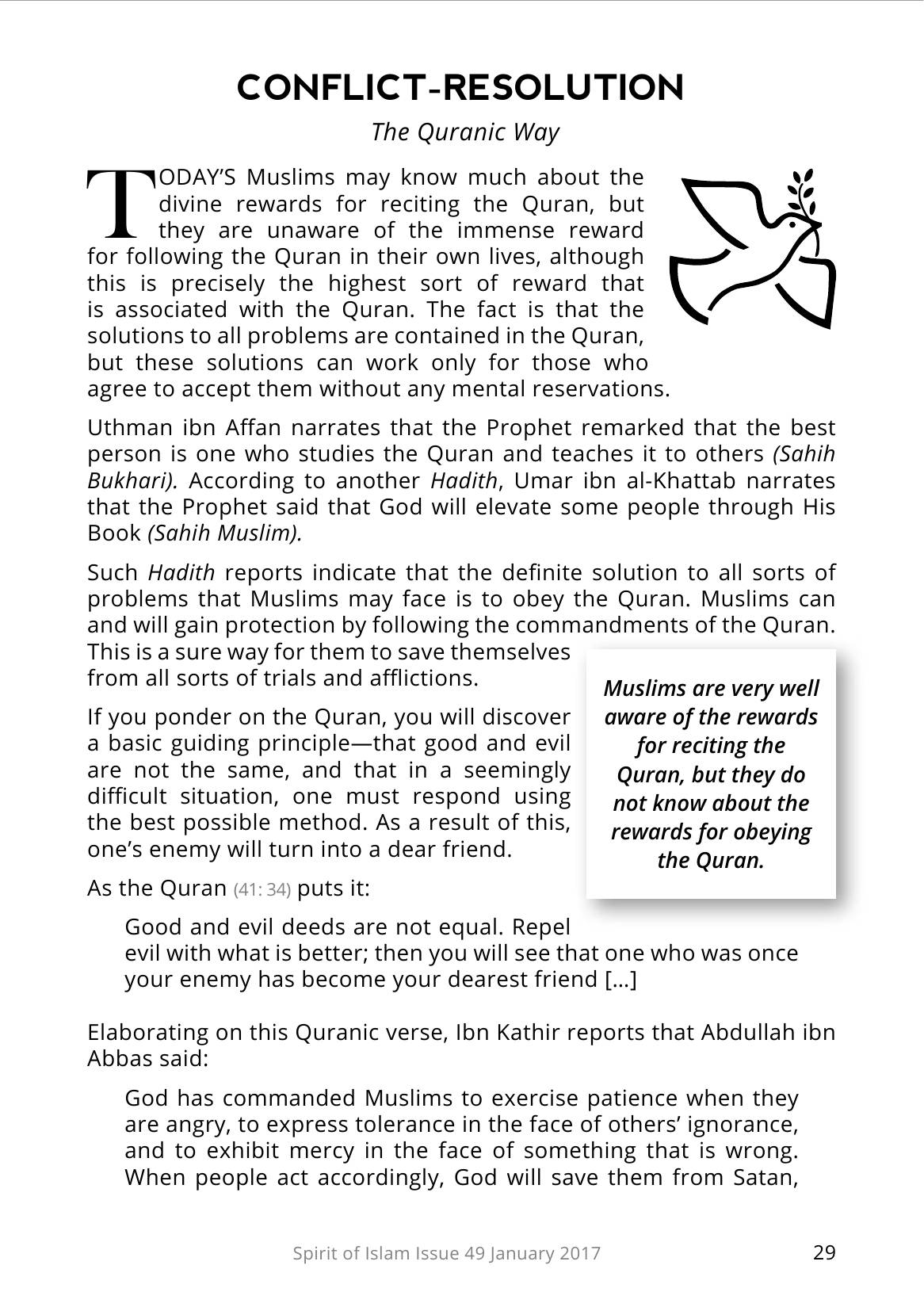 The printed page