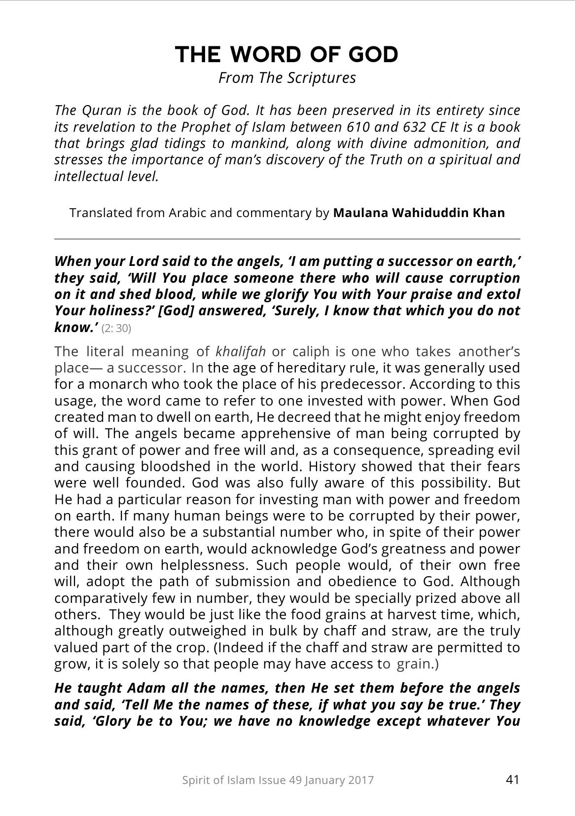 The printed page