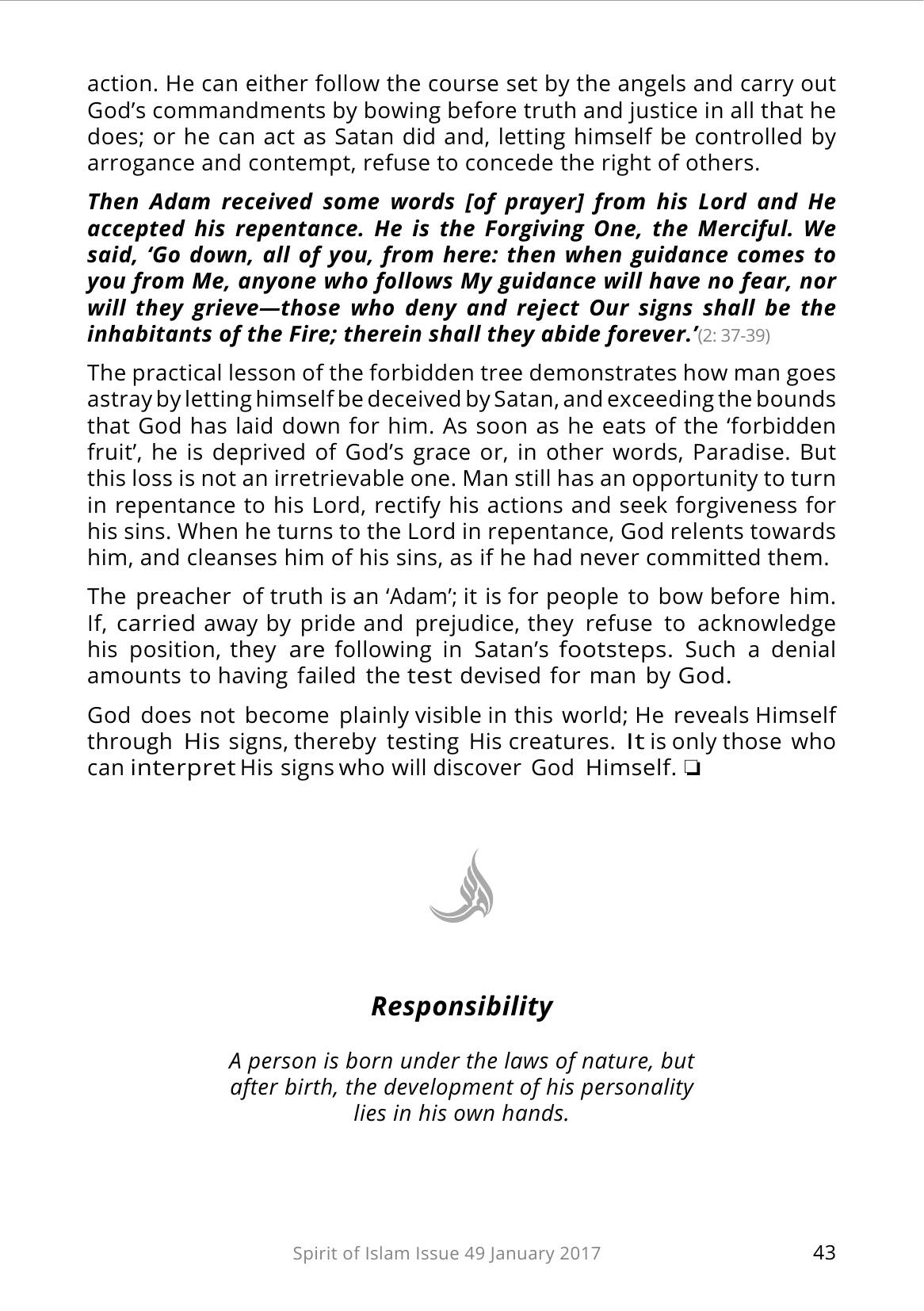 The printed page