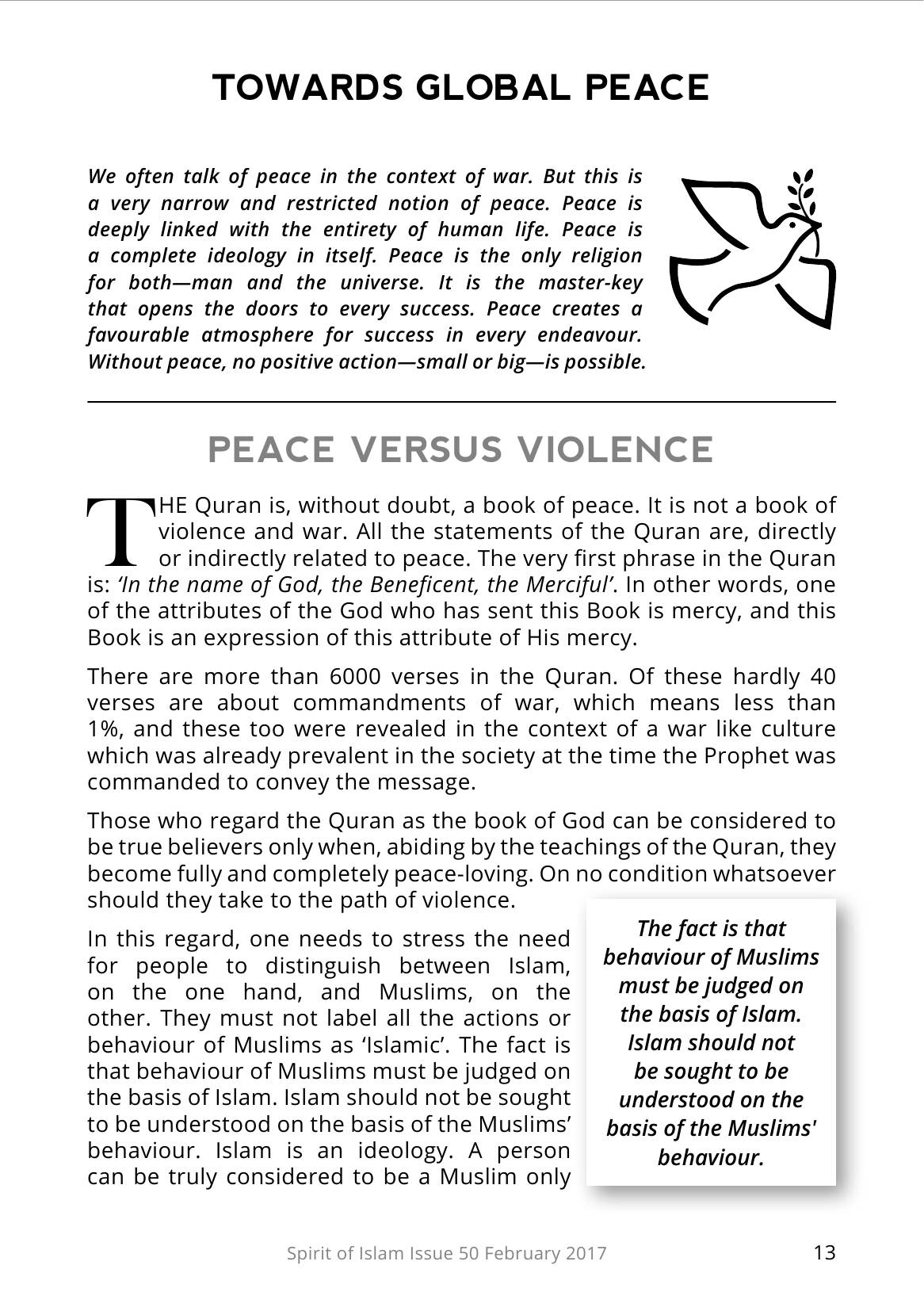 The printed page
