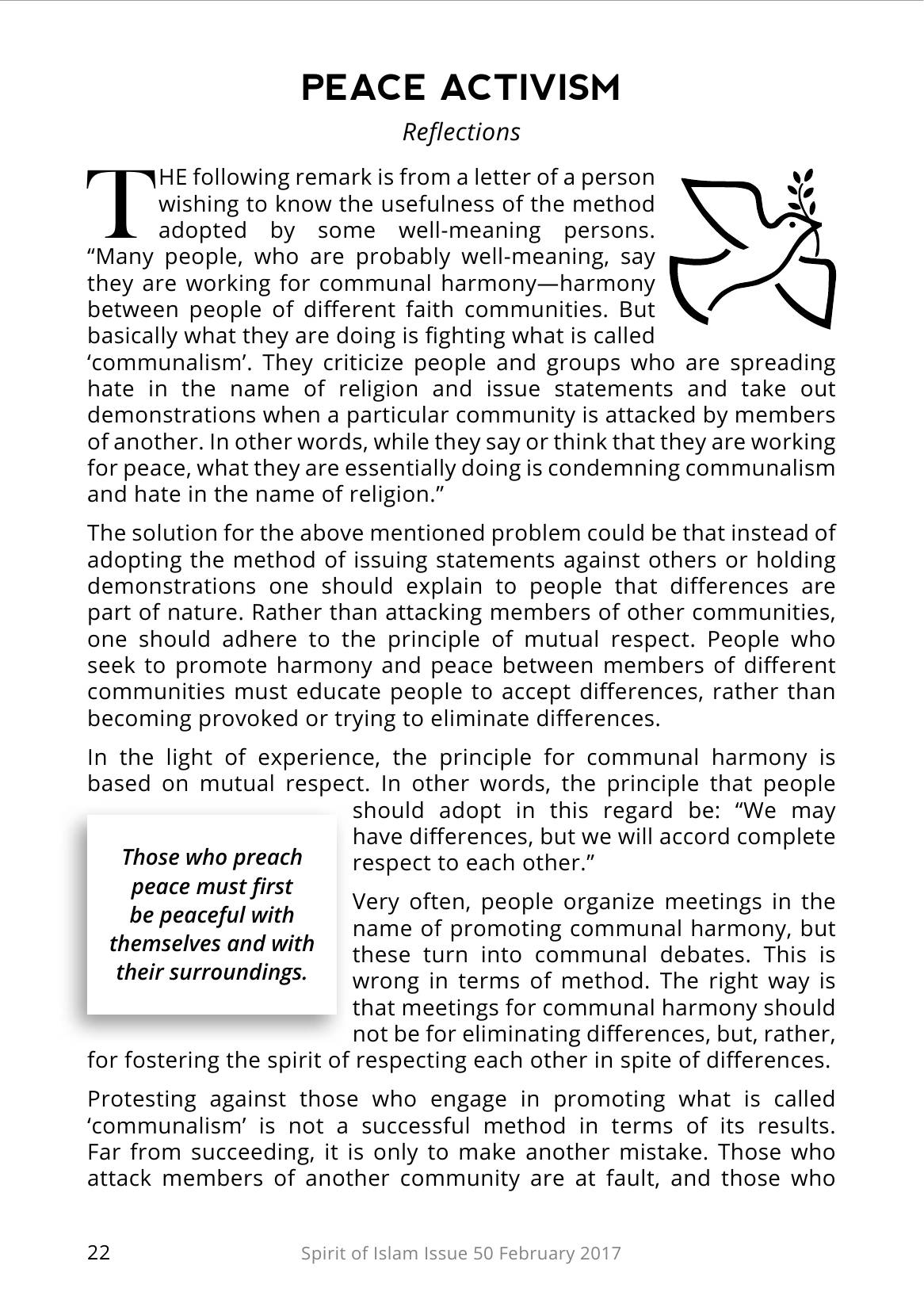 The printed page