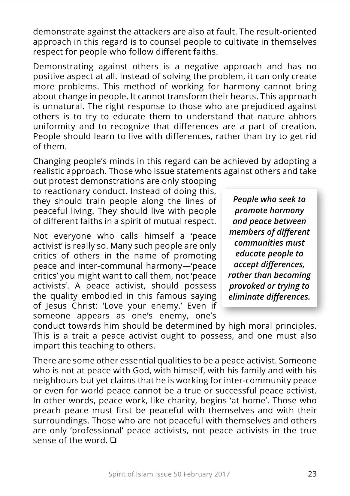 The printed page