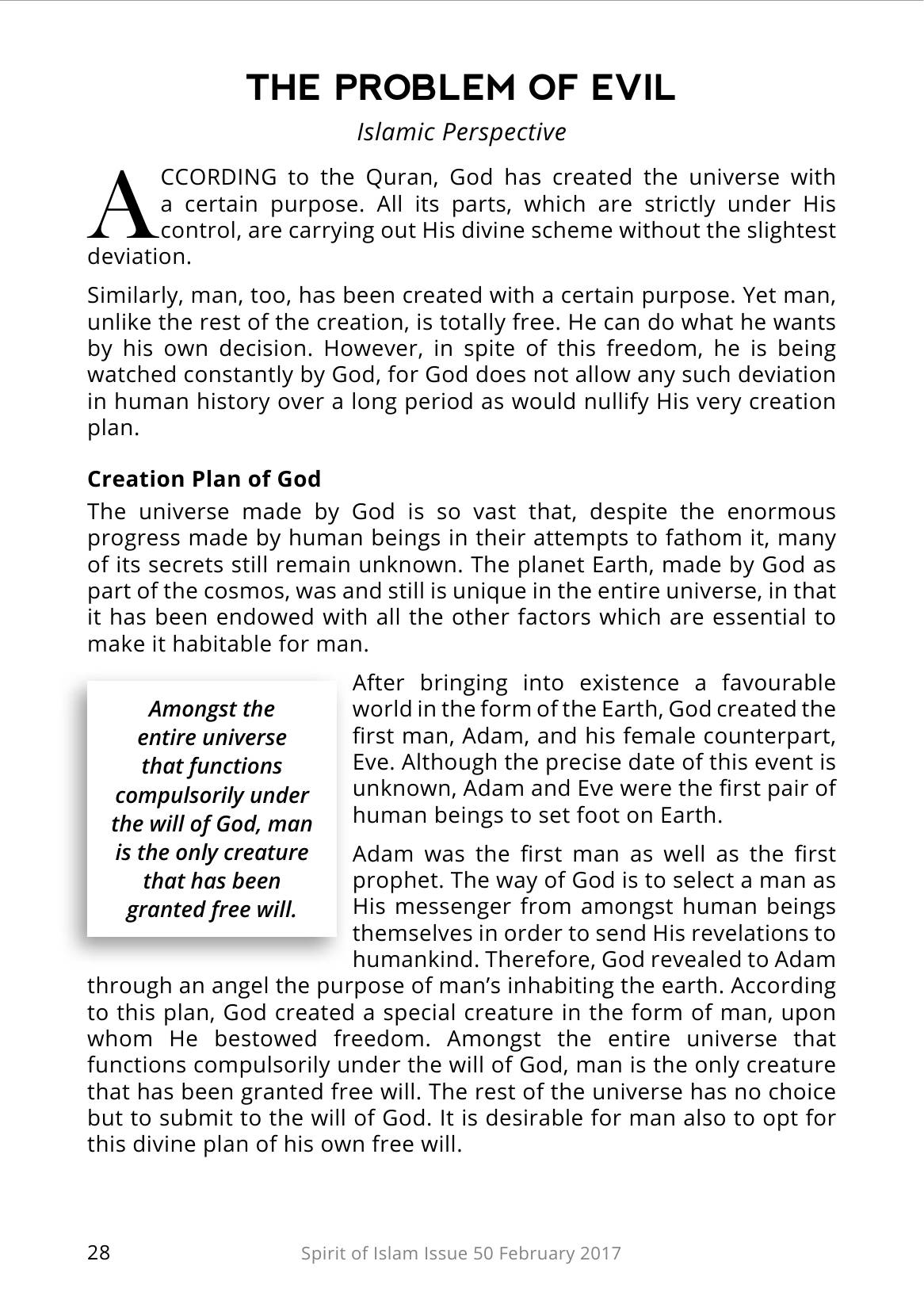 The printed page