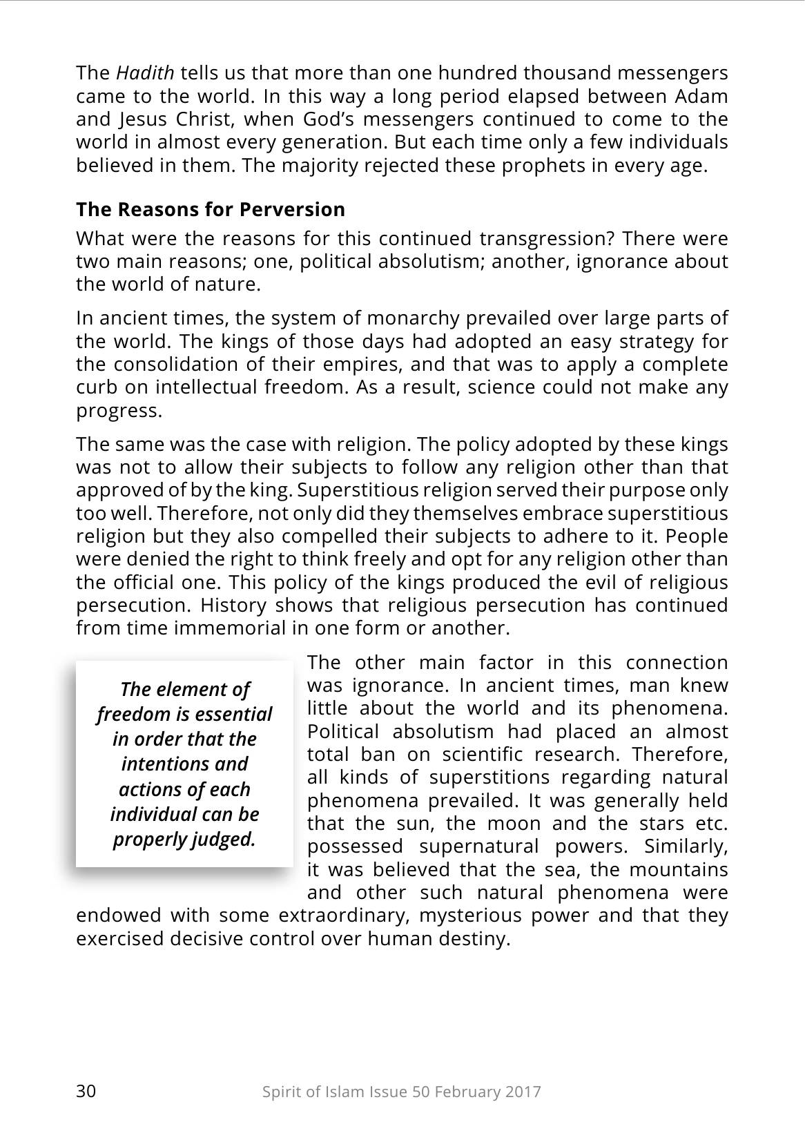 The printed page