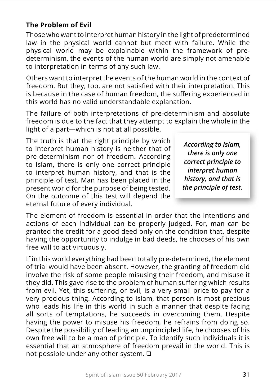The printed page