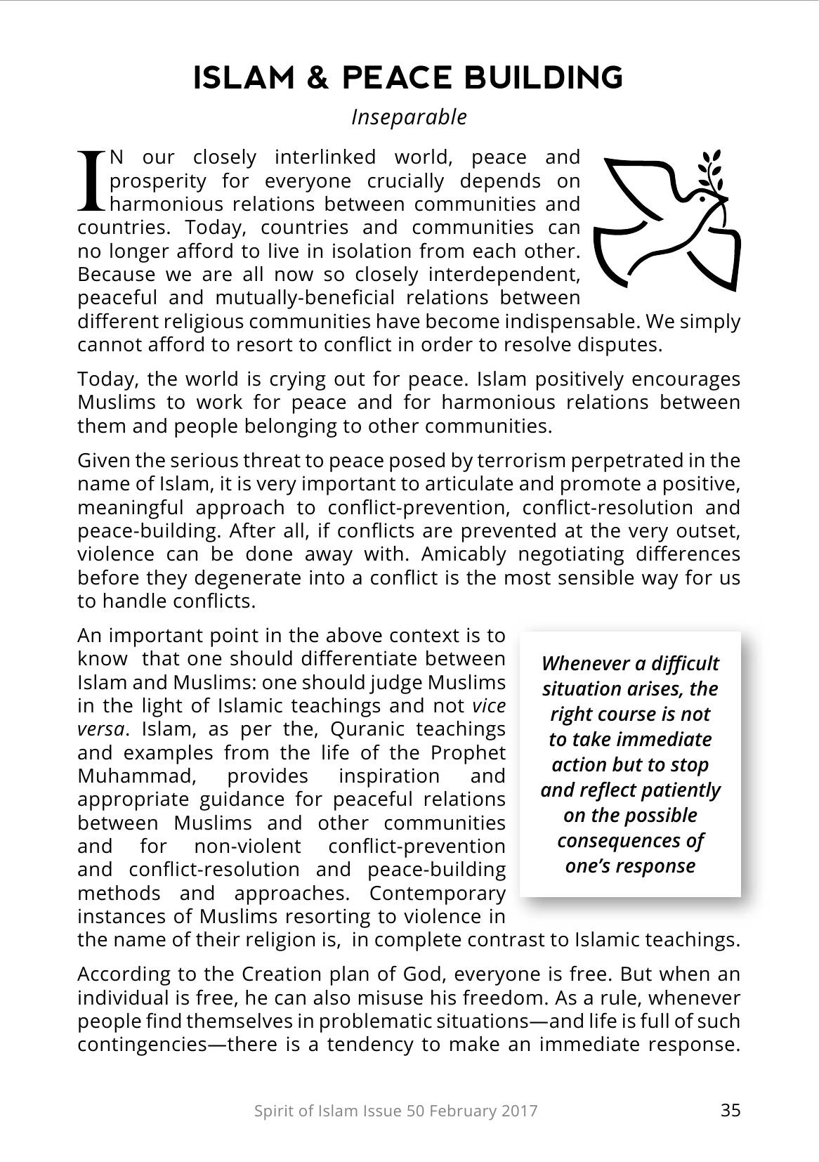 The printed page