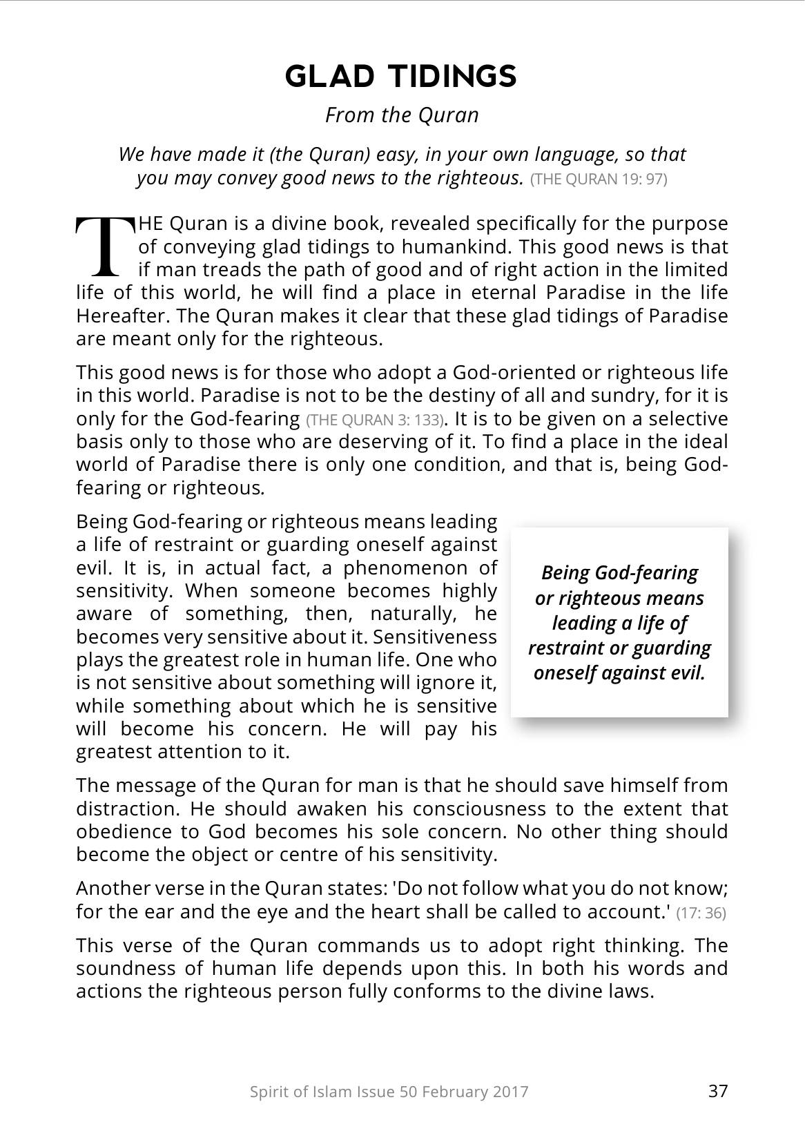 The printed page