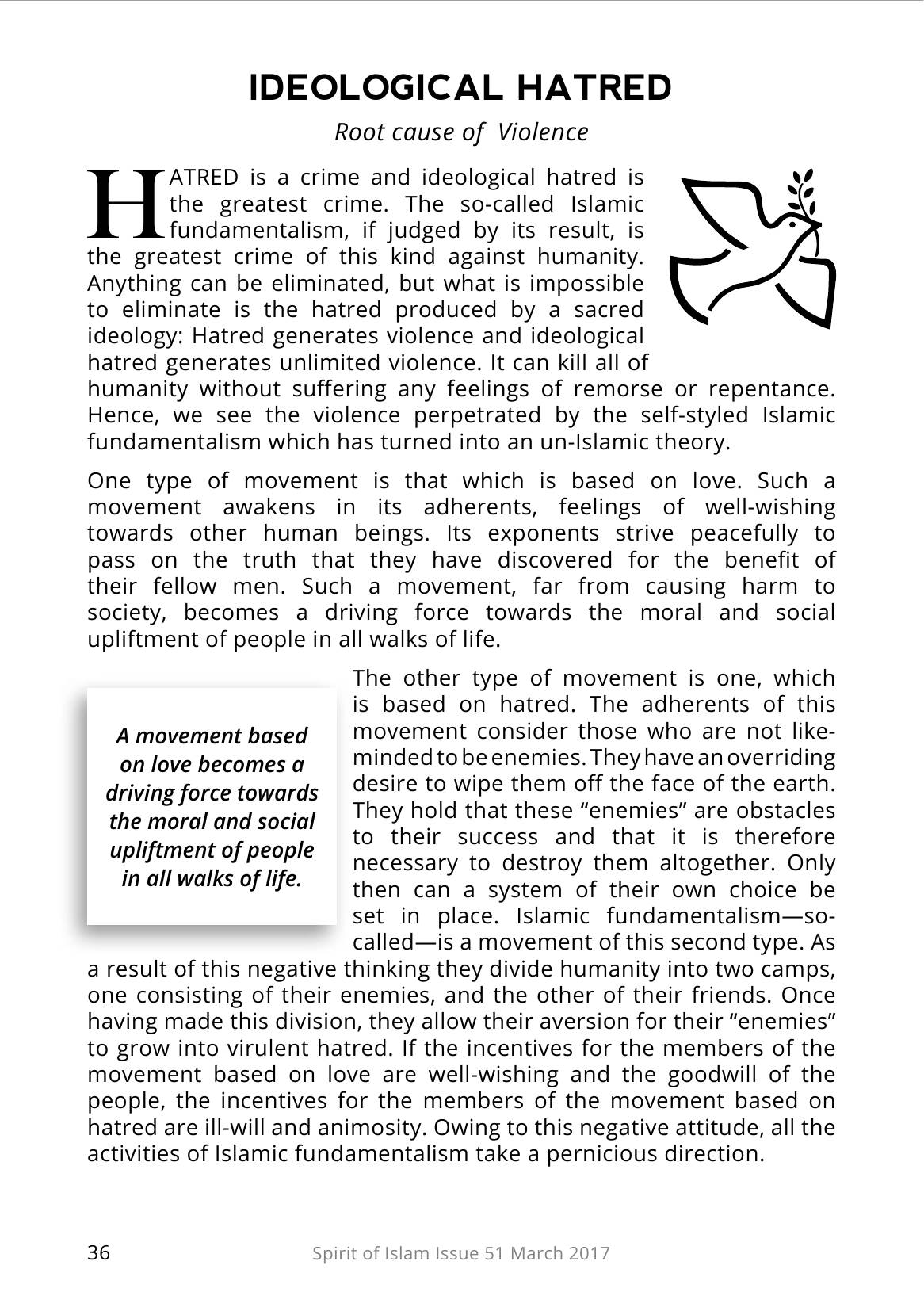 The printed page