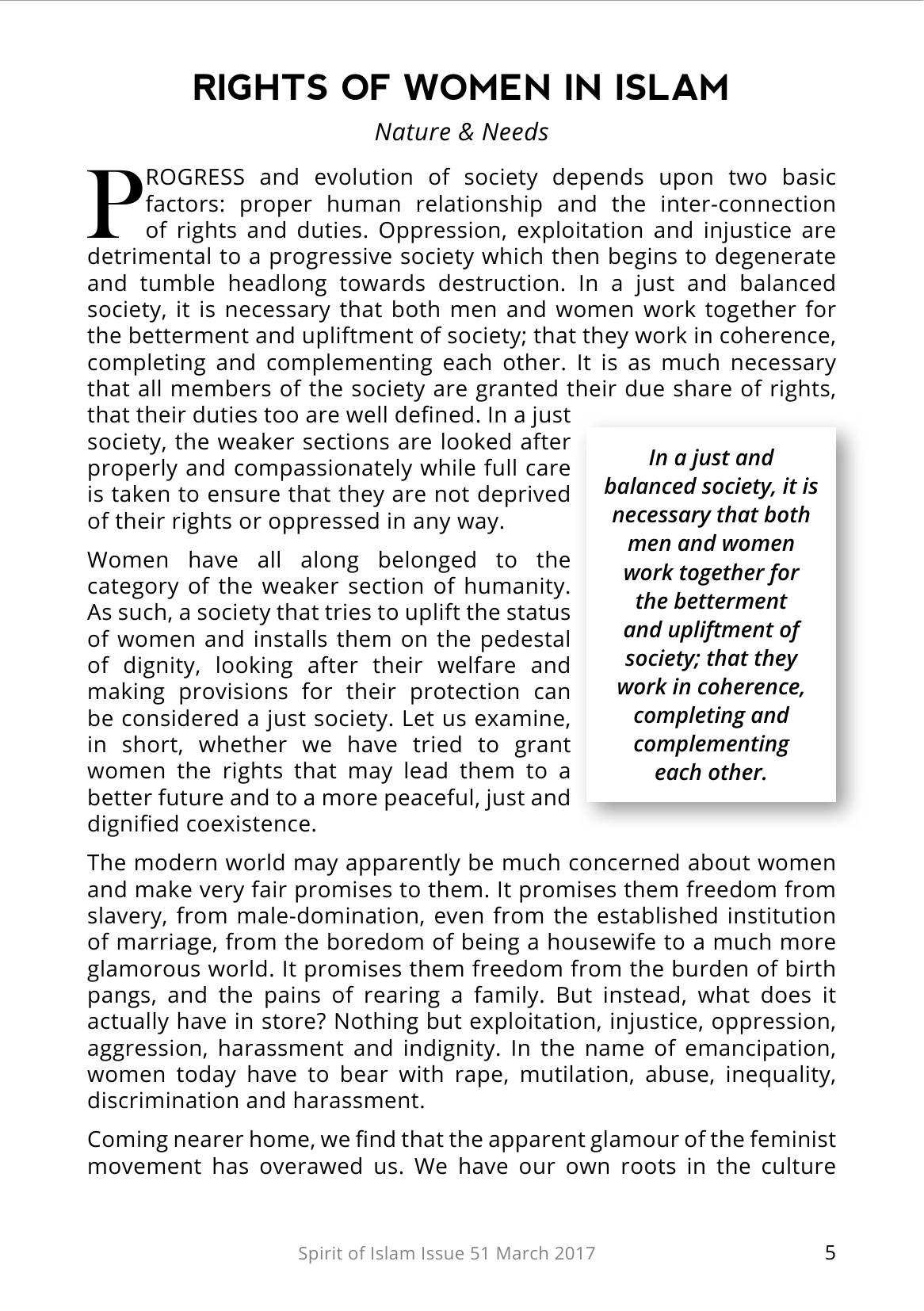 The printed page