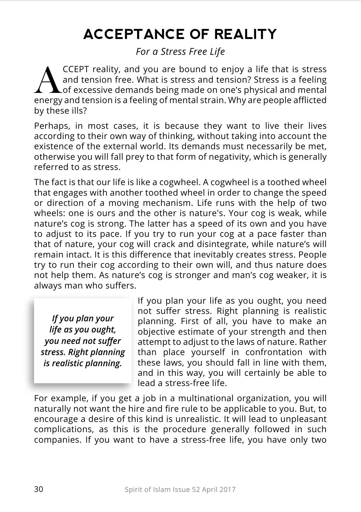 The printed page