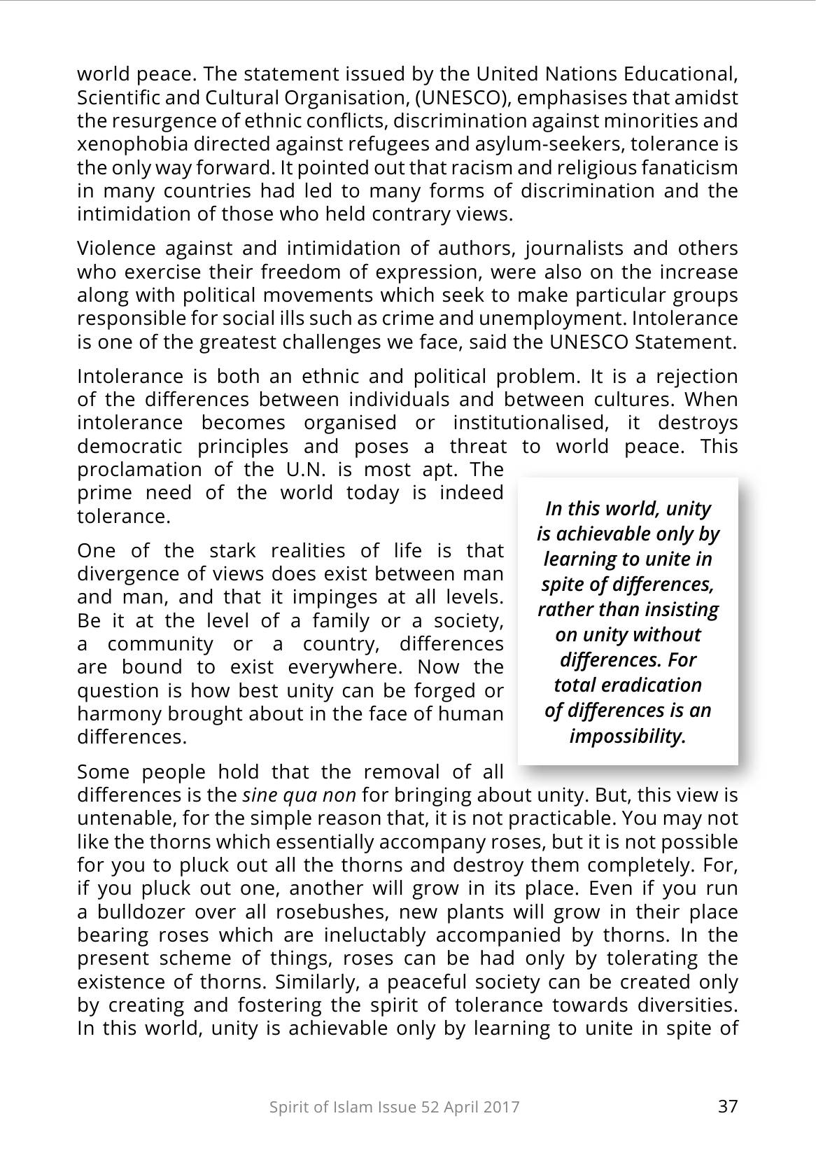 The printed page